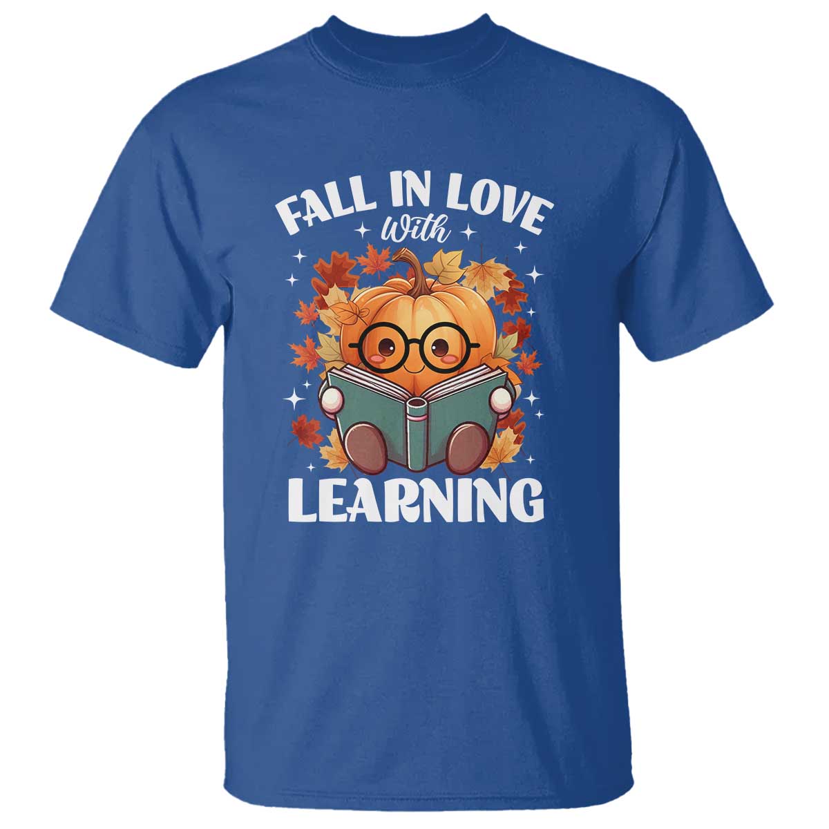 funny-teacher-t-shirt-fall-in-love-with-learning-autumn-pumpkin-reading-thanksgiving-pumpkin