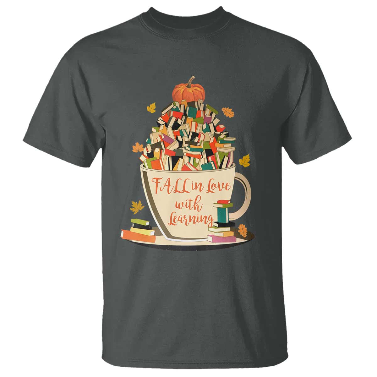 funny-teacher-t-shirt-fall-in-love-with-learning-autumn-pumpkin-reading-thanksgiving