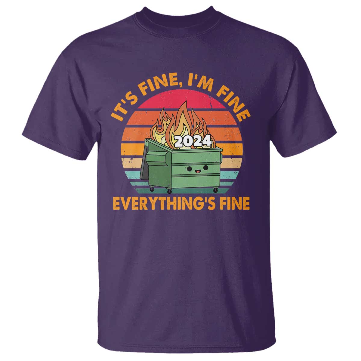 funny-its-fine-im-everything-is-fine-2024-t-shirt-cute-vintage-lil-dumpster-fire
