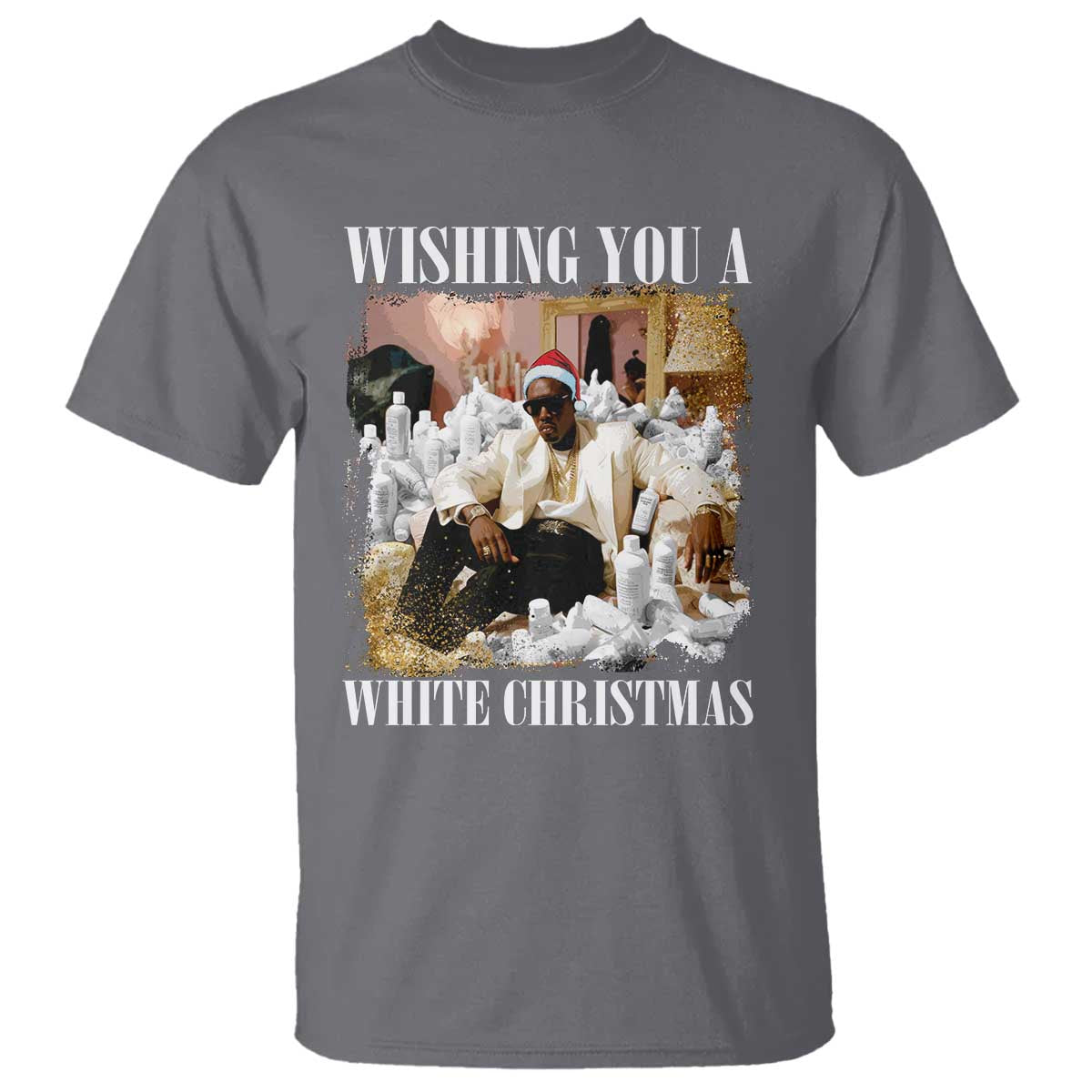 funny-dirty-santa-diddy-christmas-t-shirt-wishing-you-a-white-christmas-santa-hat