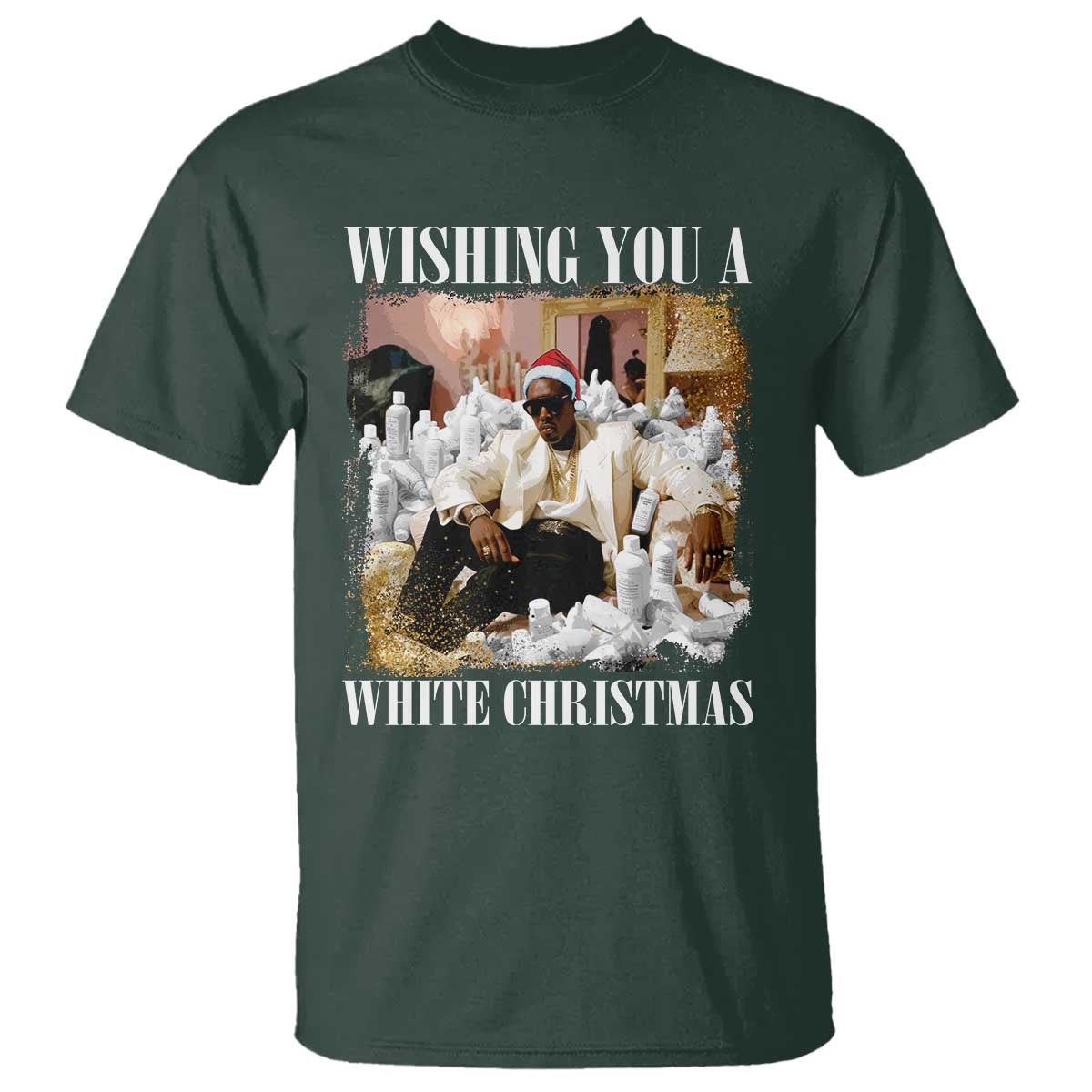 funny-dirty-santa-diddy-christmas-t-shirt-wishing-you-a-white-christmas-santa-hat