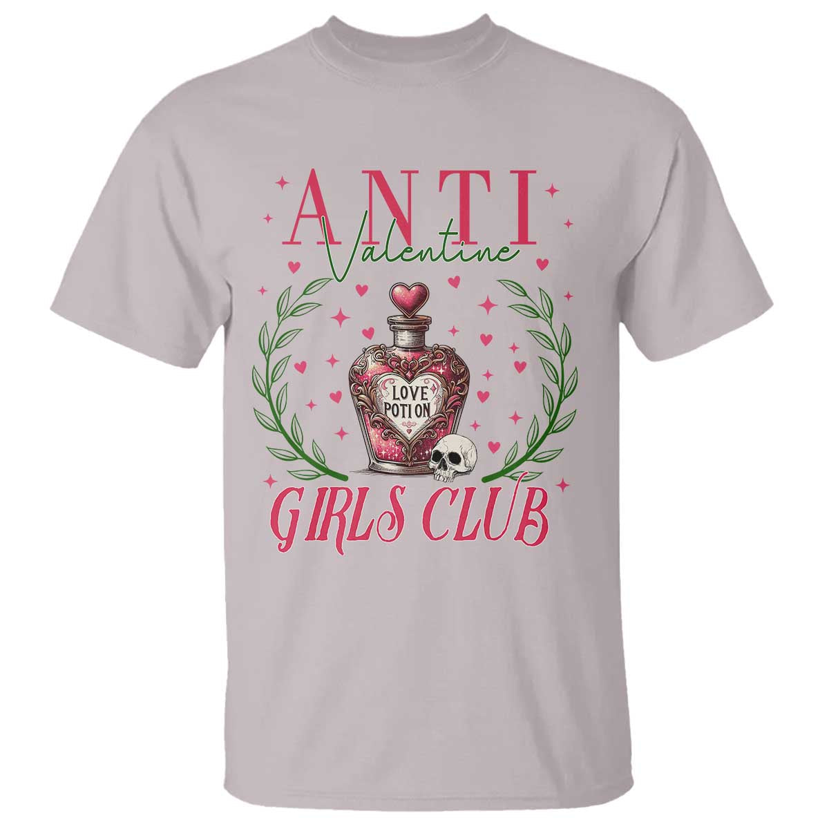 funny-anti-valentine-girl-club-t-shirt-love-potion-skull