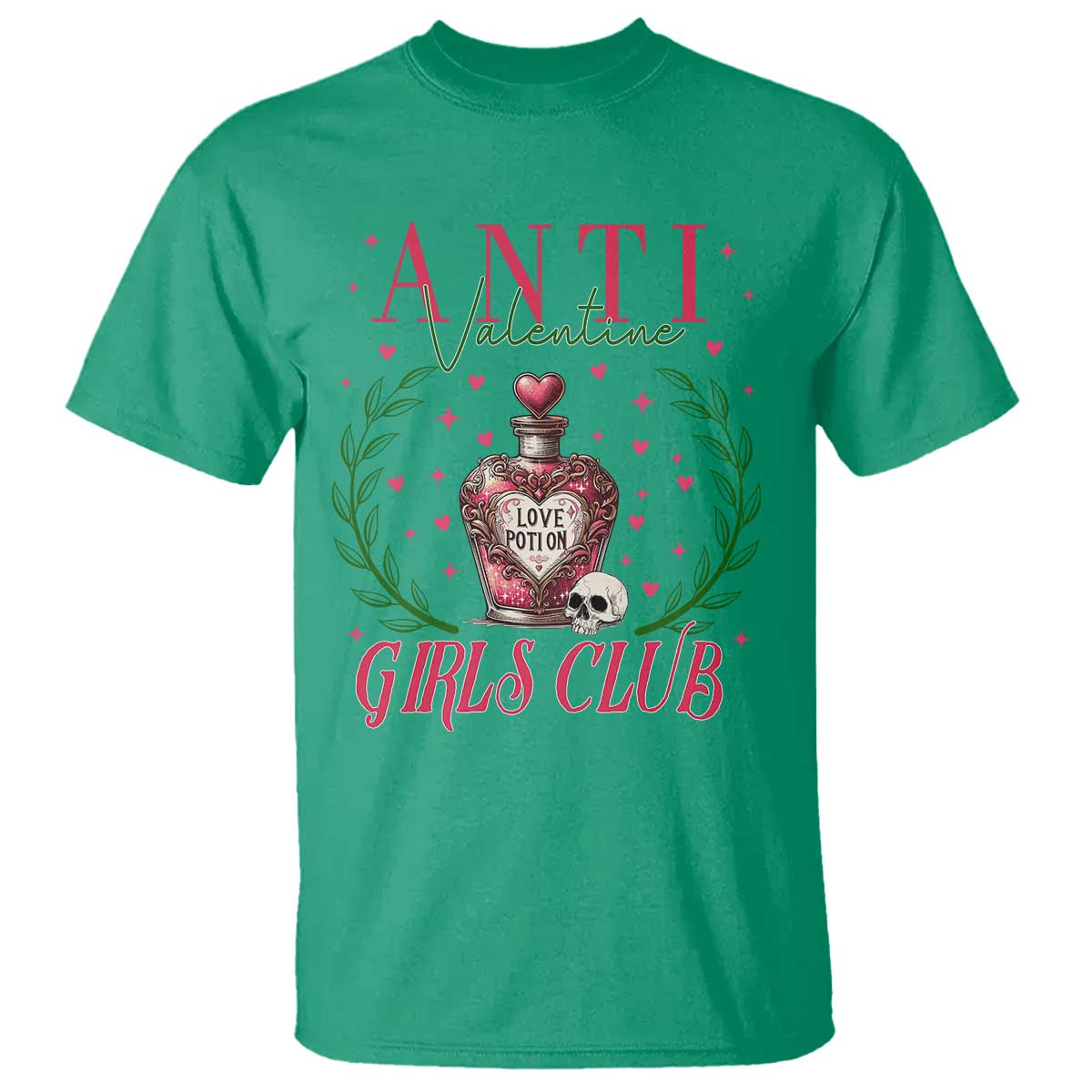 funny-anti-valentine-girl-club-t-shirt-love-potion-skull