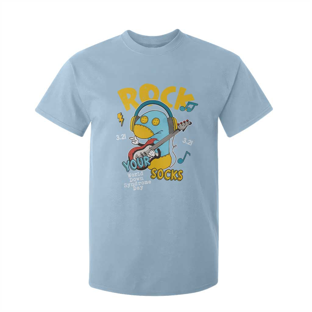 Funny Rock Your Socks T Shirt For Kid World Down Syndrome Day WDSD