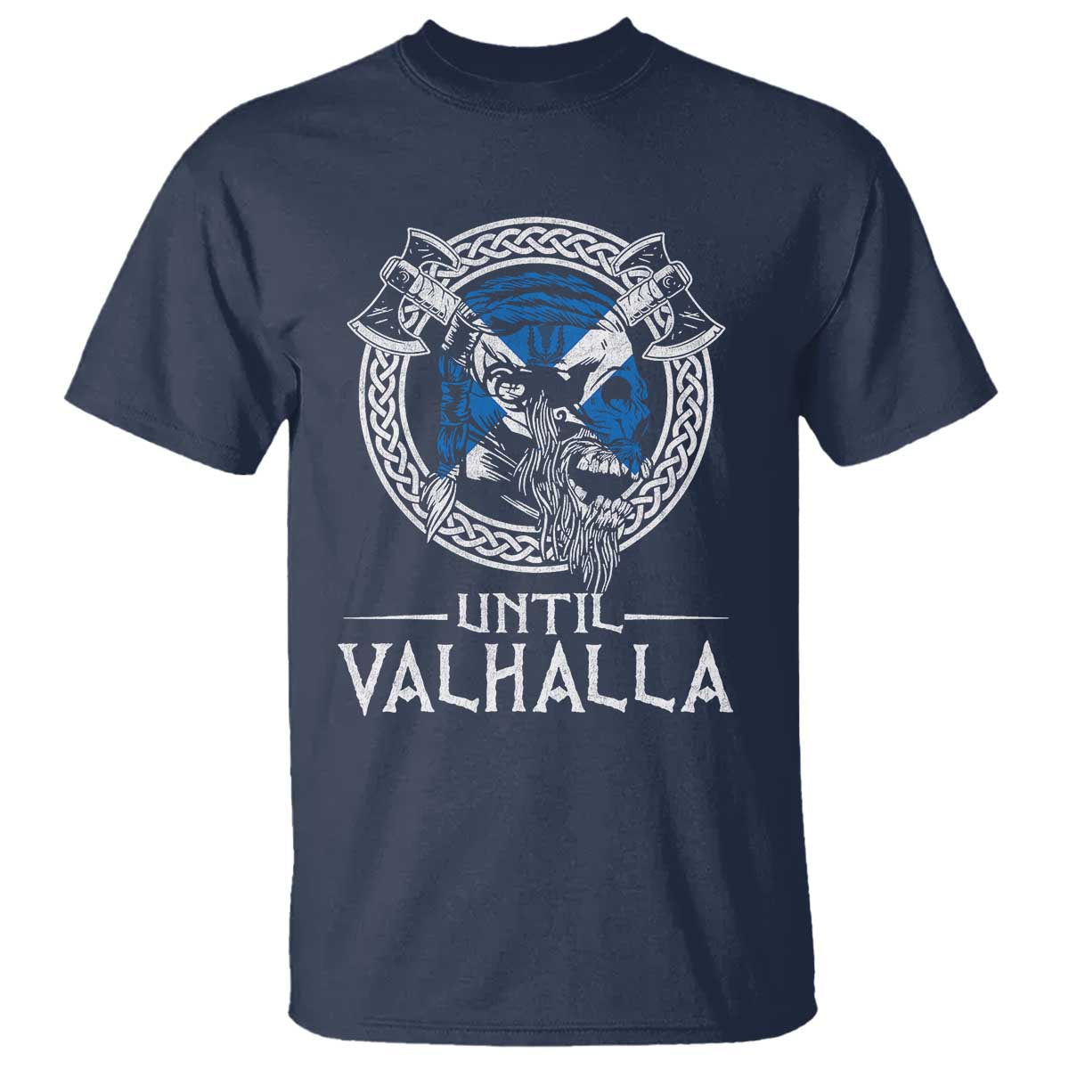 funny-scottish-viking-t-shirt-until-valhalla-vintage-scottish-flag-skull