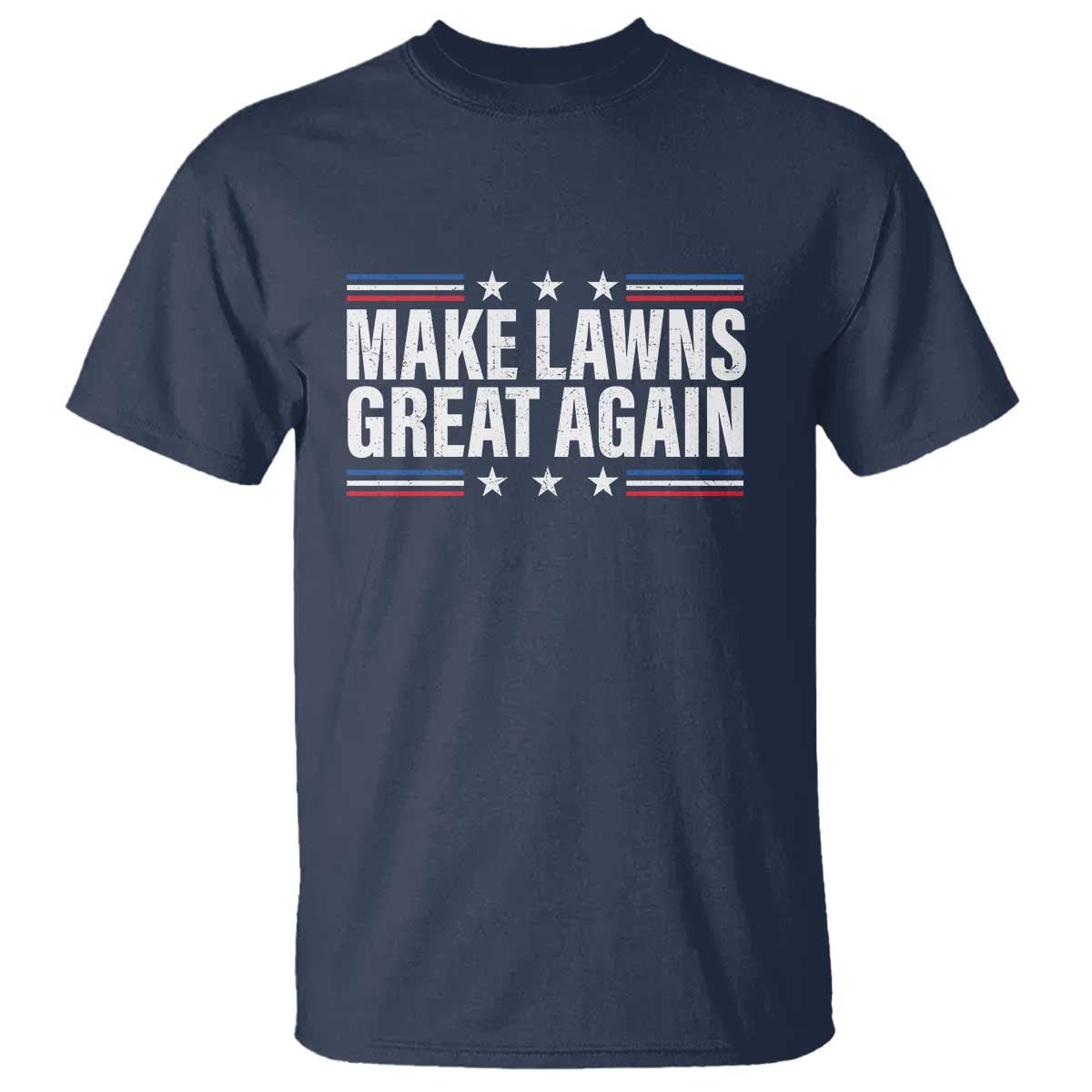 funny-make-lawns-great-again-t-shirt-lawn-mower-dad-gardener
