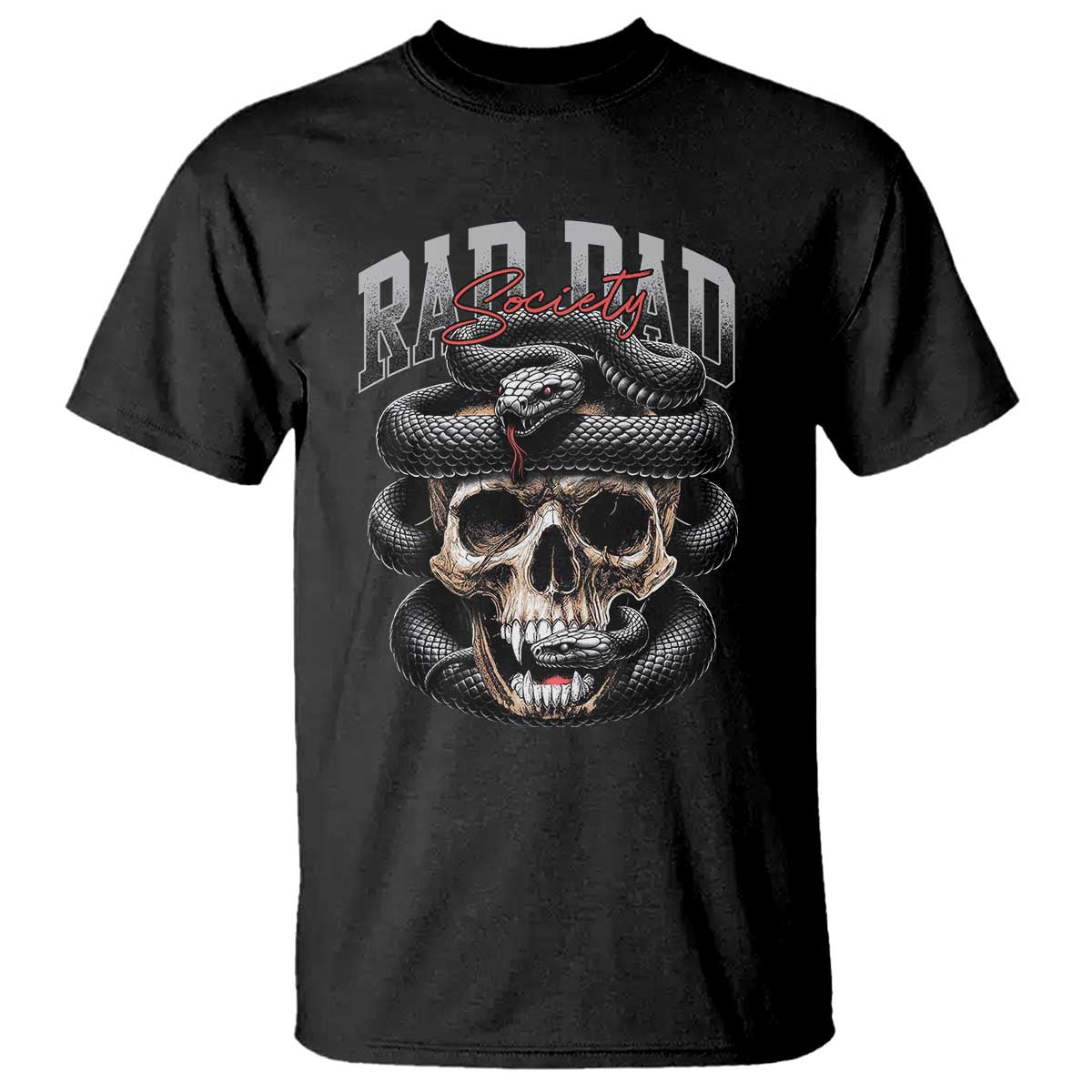 funny-rad-dad-society-t-shirt-dad-life-skull-snake-fathers-day
