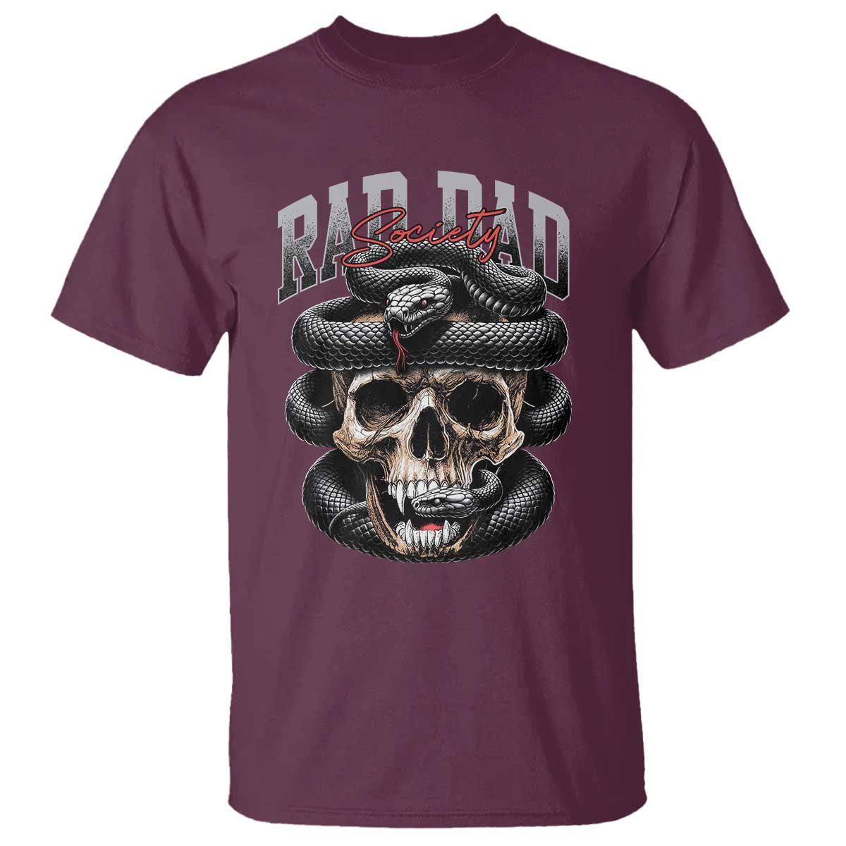 funny-rad-dad-society-t-shirt-dad-life-skull-snake-fathers-day