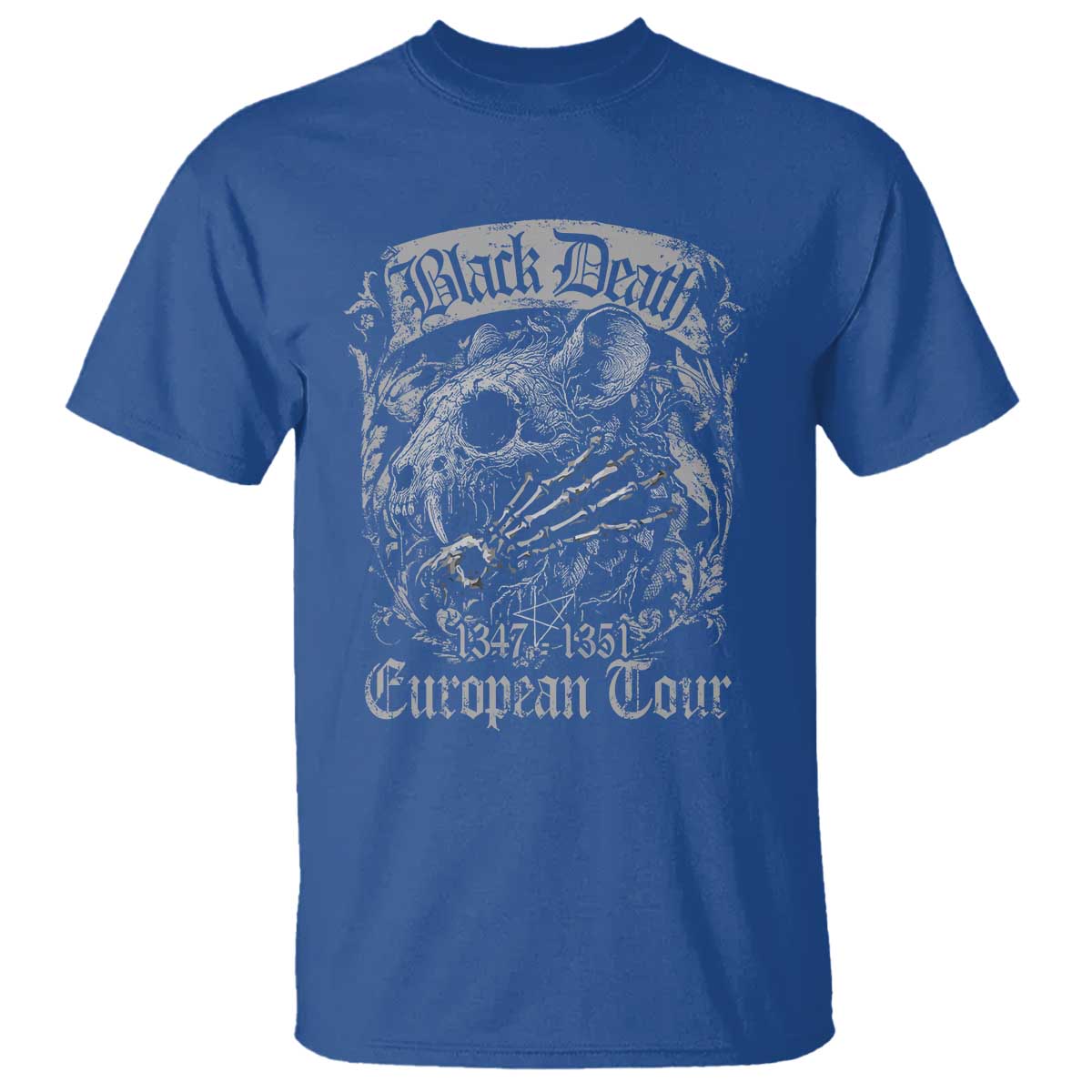 black-death-european-tour-t-shirt-plague-rat-medieval-history-gothic