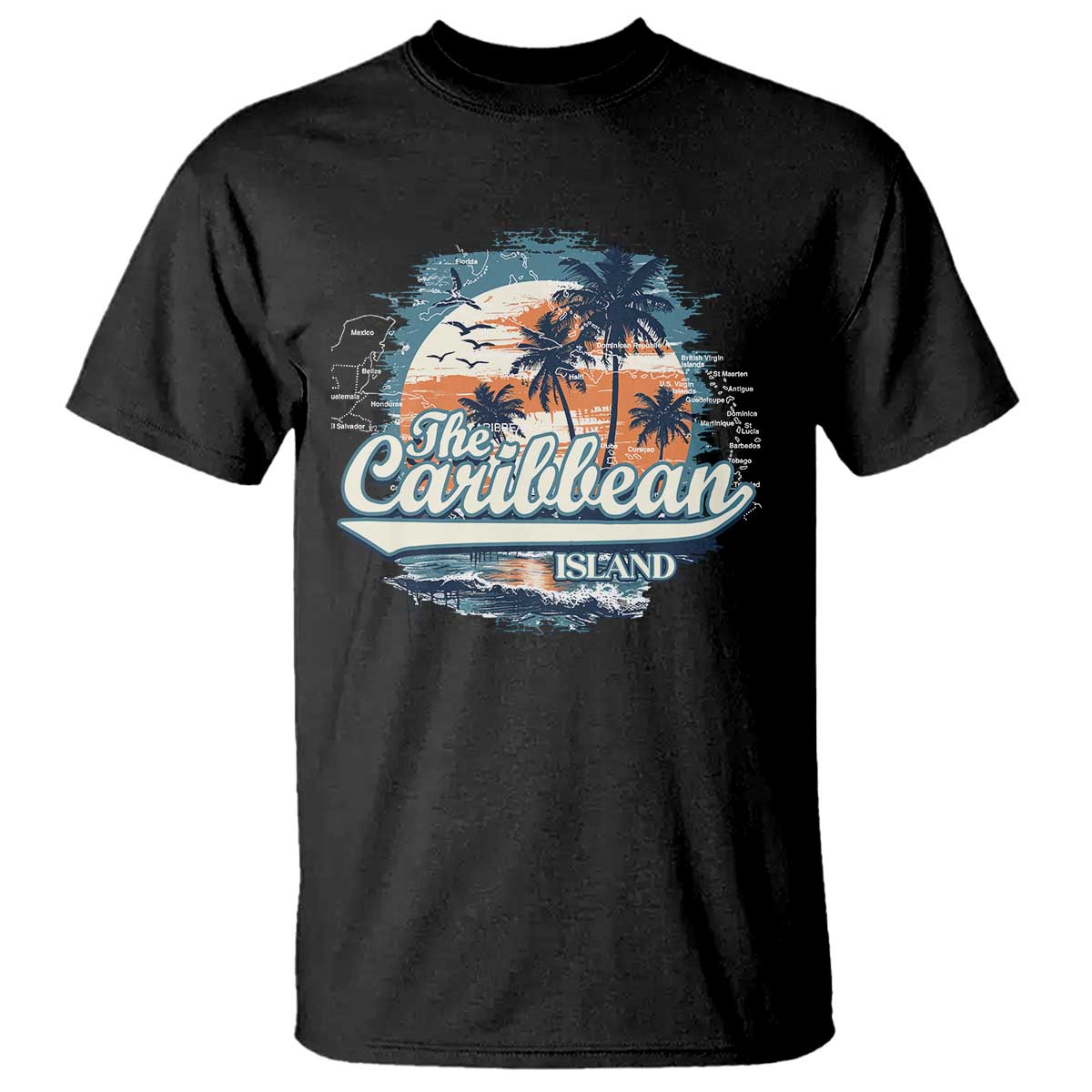 funny-the-caribbean-islands-t-shirt-caribbean-sea-tour-summer-vacation