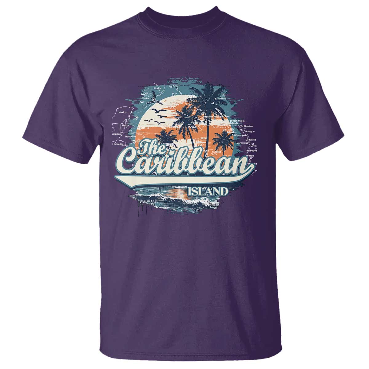 funny-the-caribbean-islands-t-shirt-caribbean-sea-tour-summer-vacation