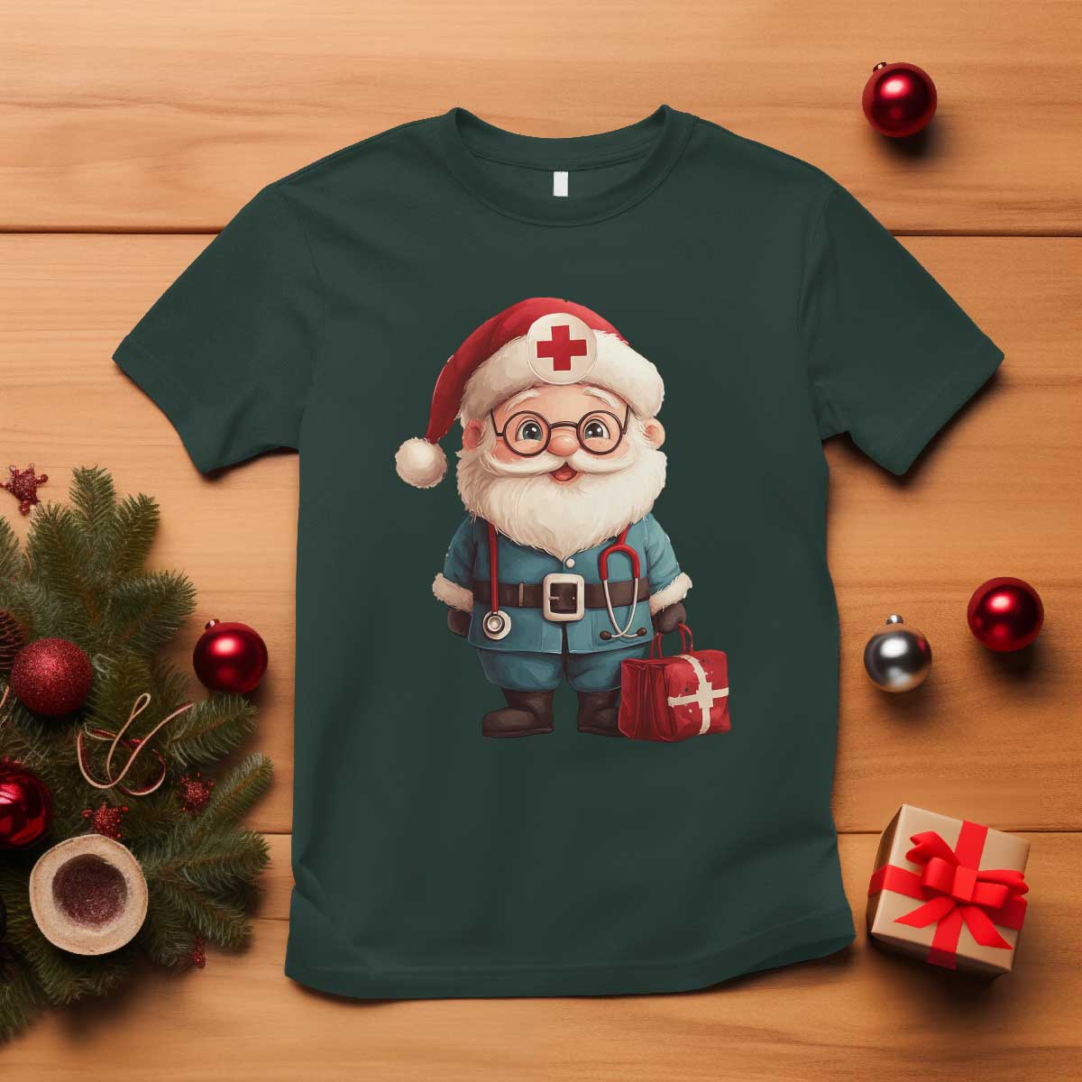 funny-christmas-santa-doctor-medical-t-shirt