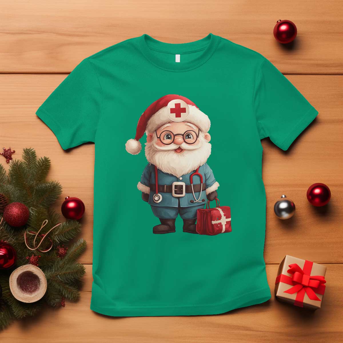 funny-christmas-santa-doctor-medical-t-shirt