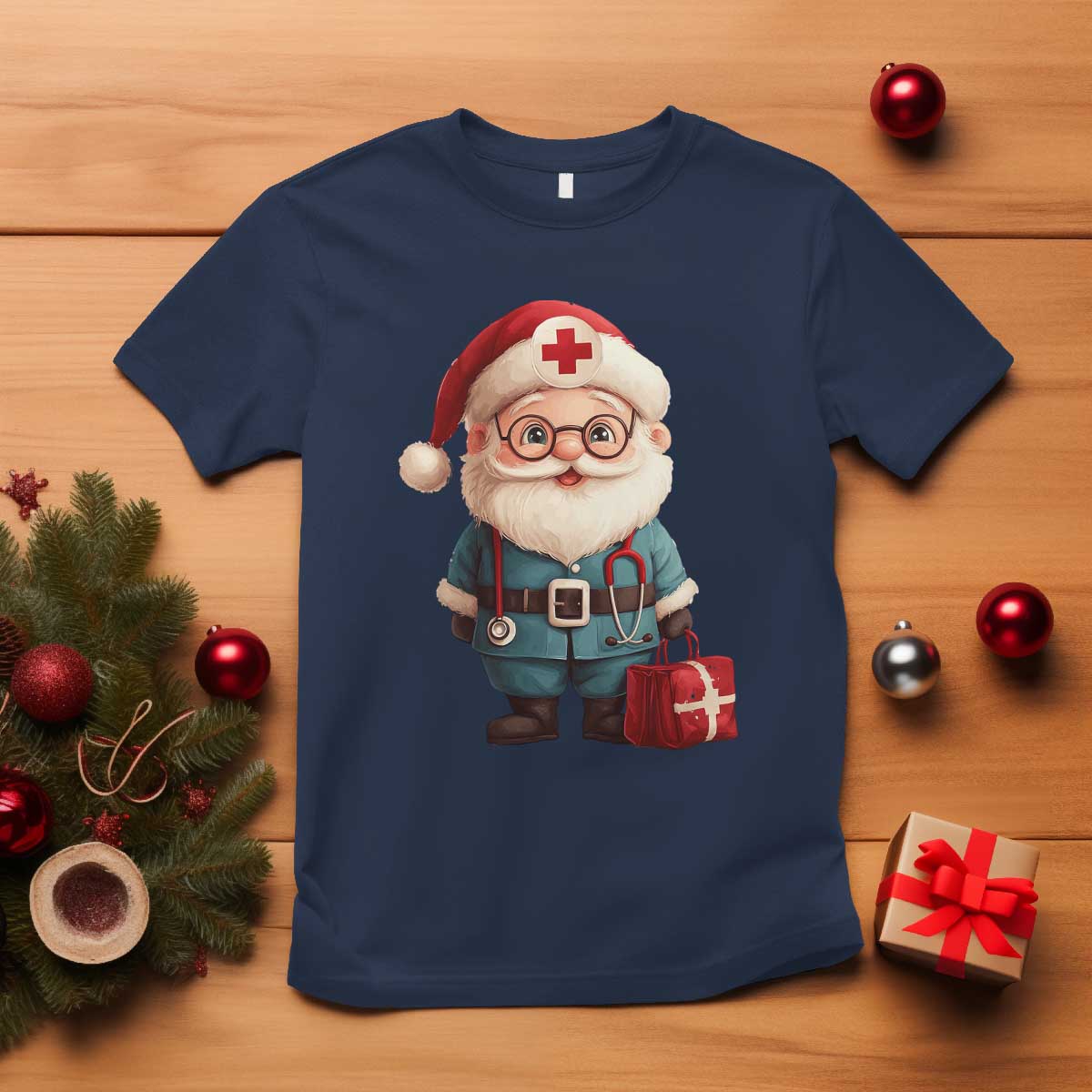 funny-christmas-santa-doctor-medical-t-shirt