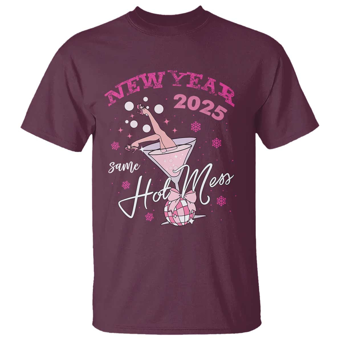 funny-new-year-2025-same-hot-mess-t-shirt-new-years-eve-party-coquette-champagne-glass
