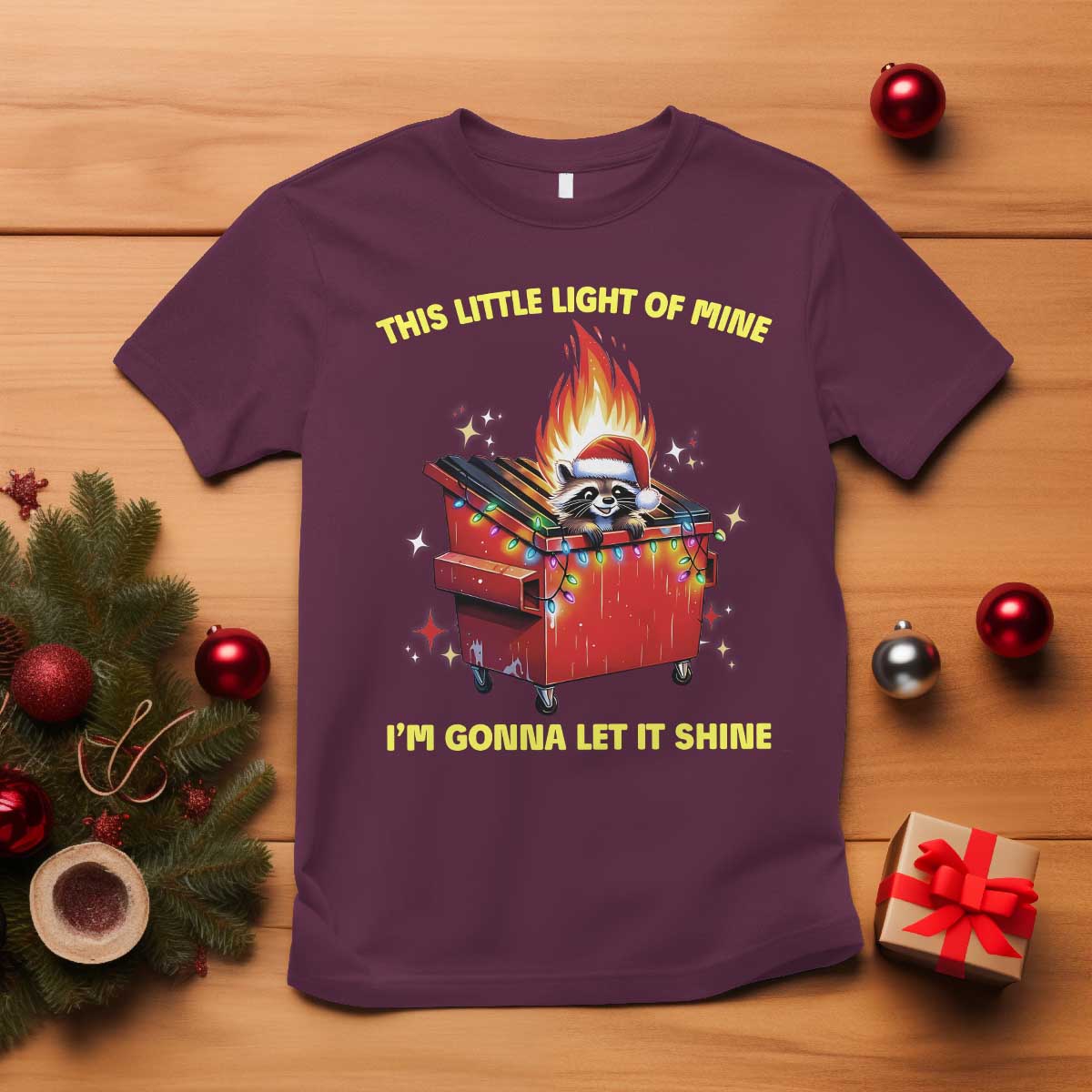 funny-lil-fire-dumpster-racoon-t-shirt-this-little-light-of-mine-im-gonna-let-it-shine