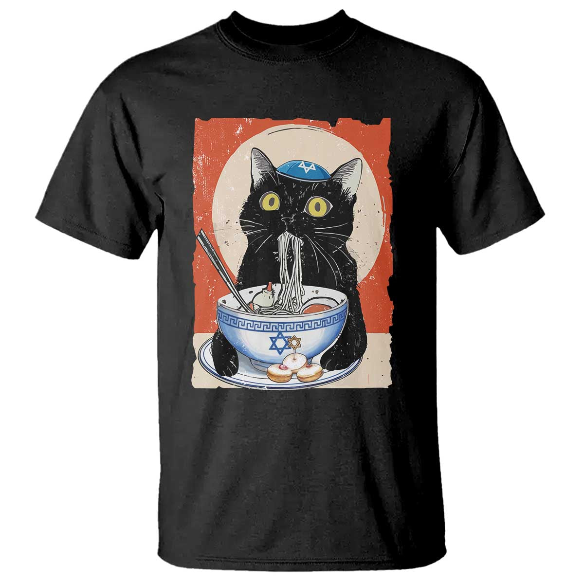 funny-hanukkah-black-cat-chinese-noodle-t-shirt