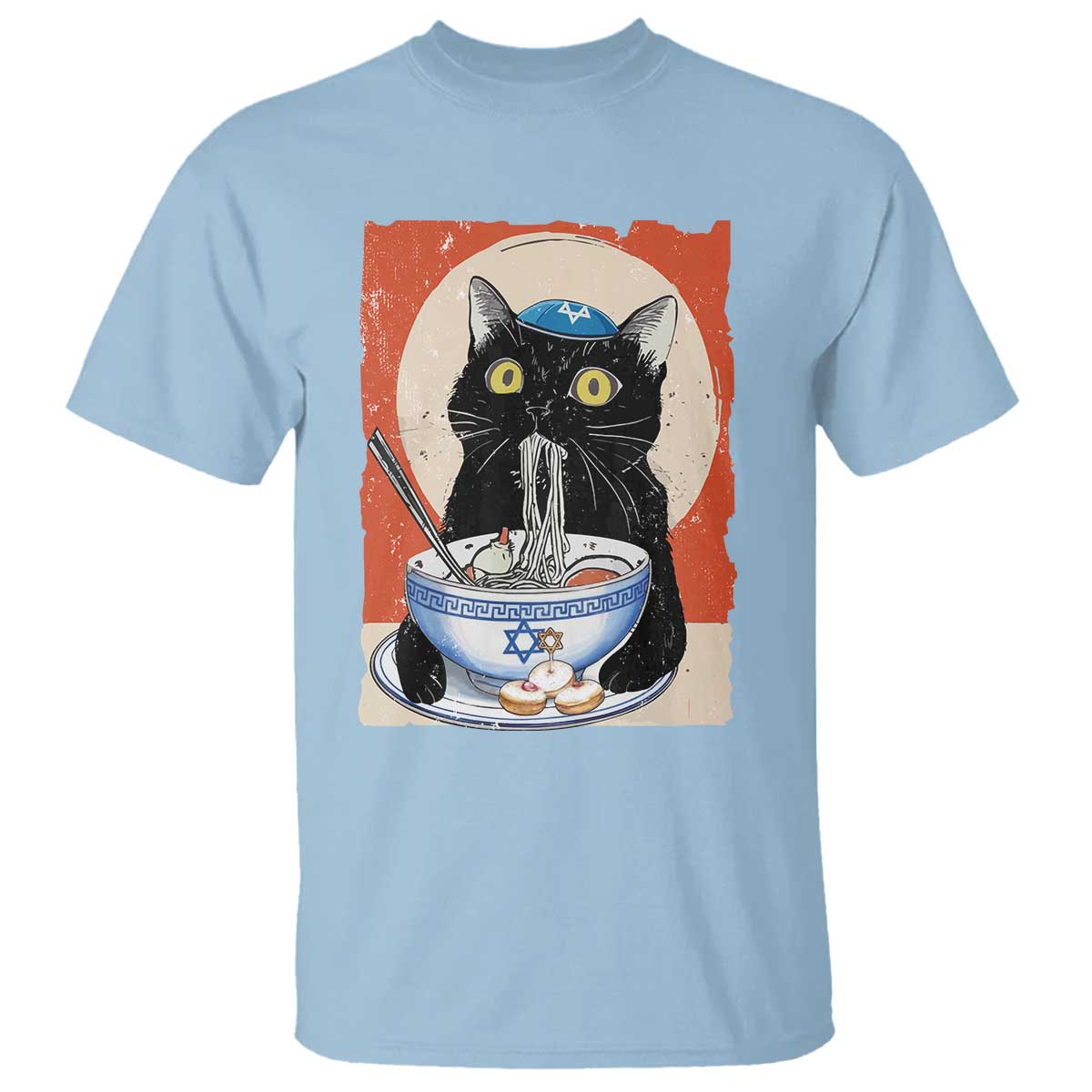 funny-hanukkah-black-cat-chinese-noodle-t-shirt