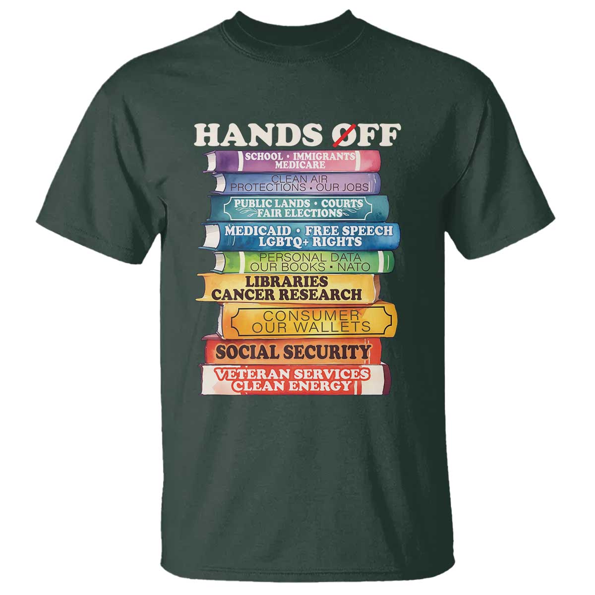 hands-off-t-shirt-social-security-and-medicare-protest-colorful-books