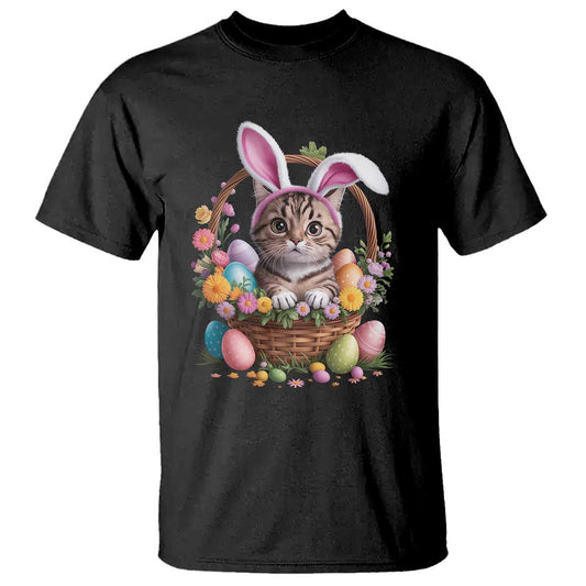 funny-easter-day-cat-bunny-ears-egg-basket-t-shirt