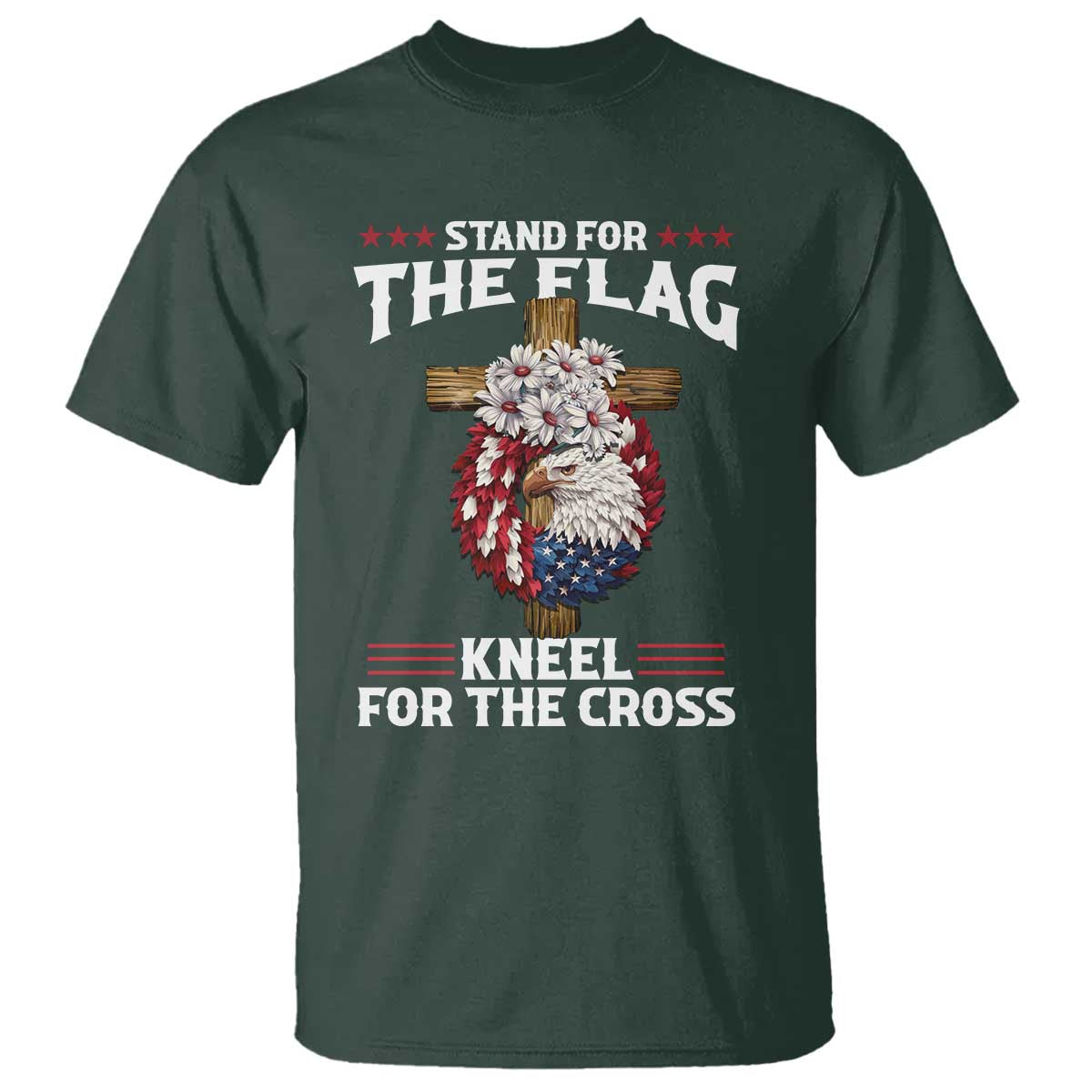 christian-faith-t-shirt-4th-of-july-stand-for-the-flag-kneel-for-the-cross-usa-flag