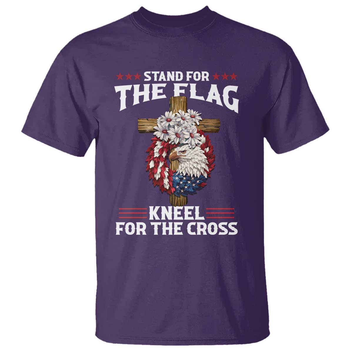 christian-faith-t-shirt-4th-of-july-stand-for-the-flag-kneel-for-the-cross-usa-flag