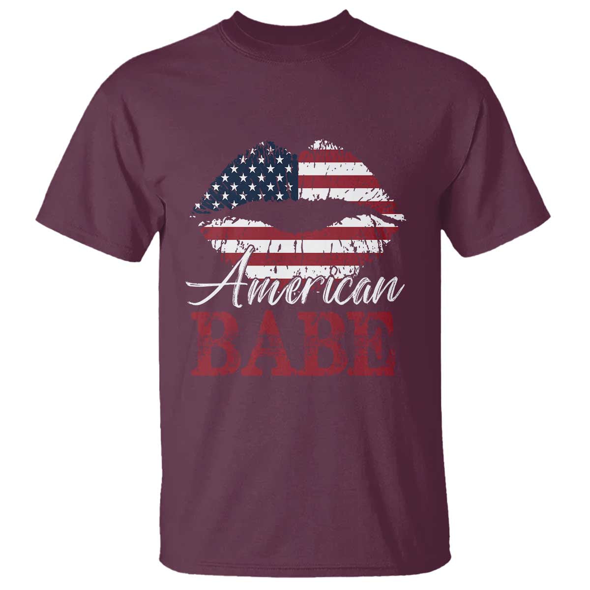 funny-4th-of-july-t-shirt-american-babe-flag-vintage-lips
