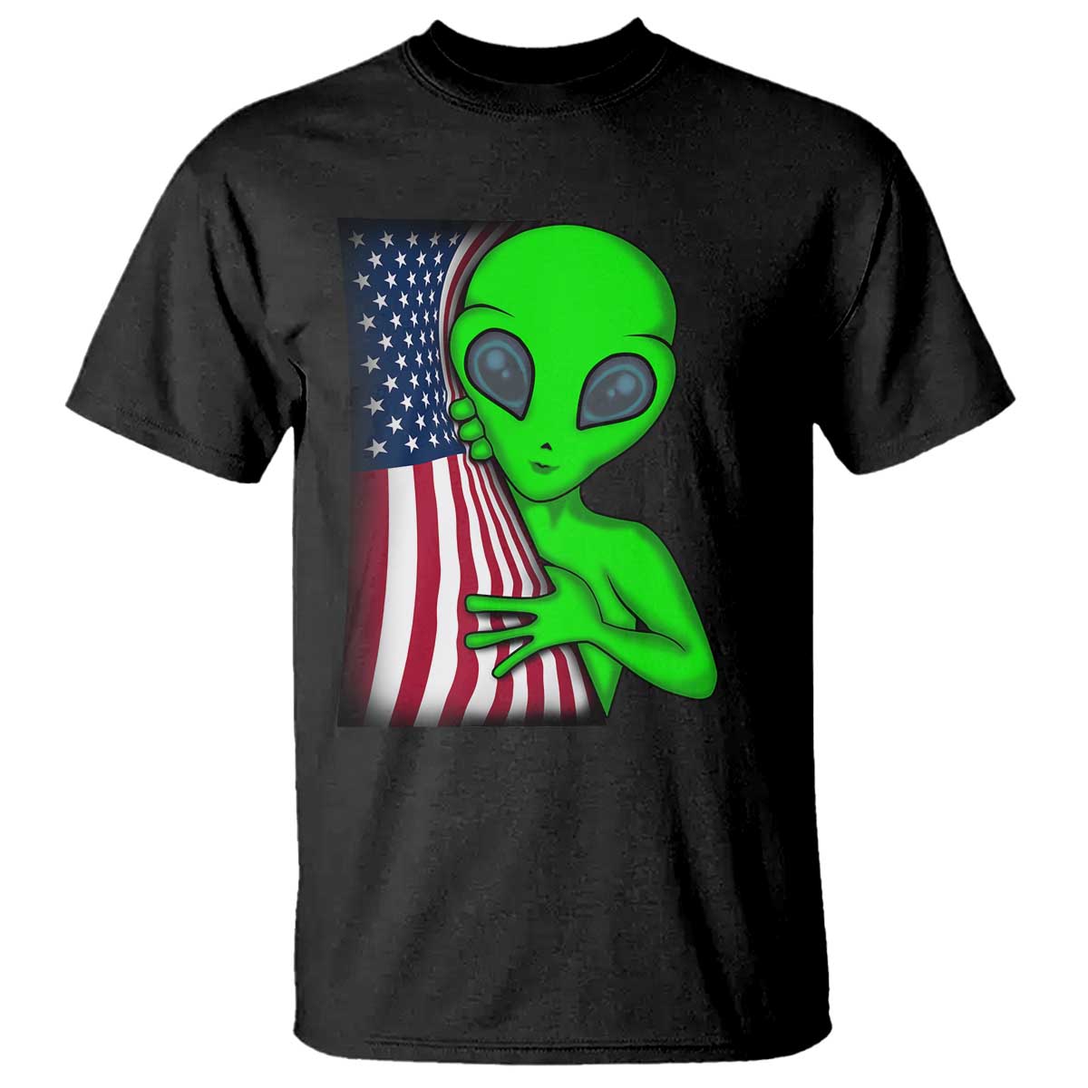 funny-4th-of-july-alien-t-shirt-usa-american-flag-ufo