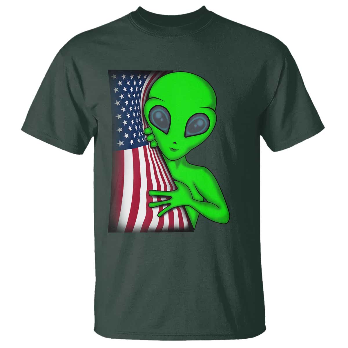 funny-4th-of-july-alien-t-shirt-usa-american-flag-ufo