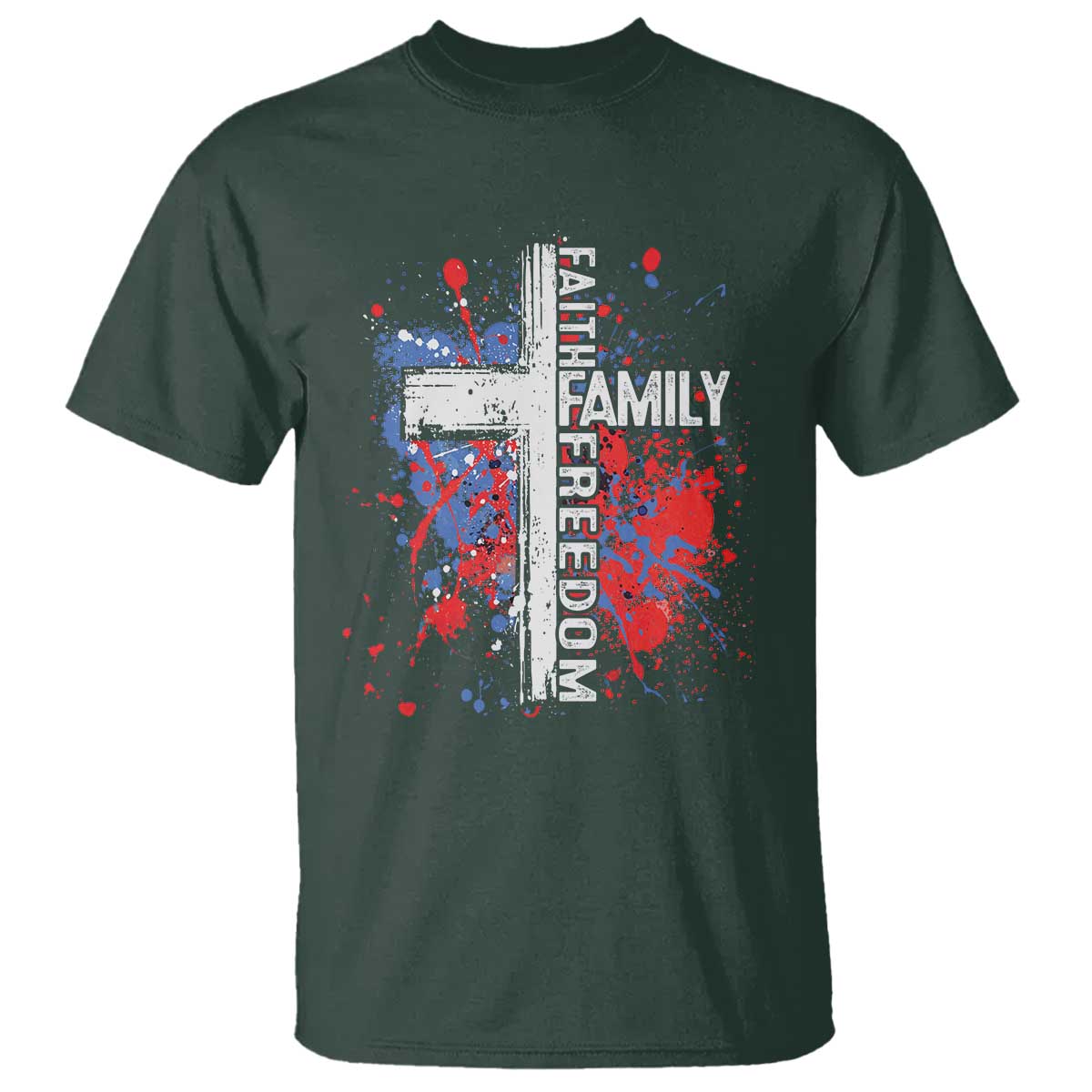 patriotic-christian-t-shirt-faith-family-freedom-vintage-usa-flag-cross-4th-of-july
