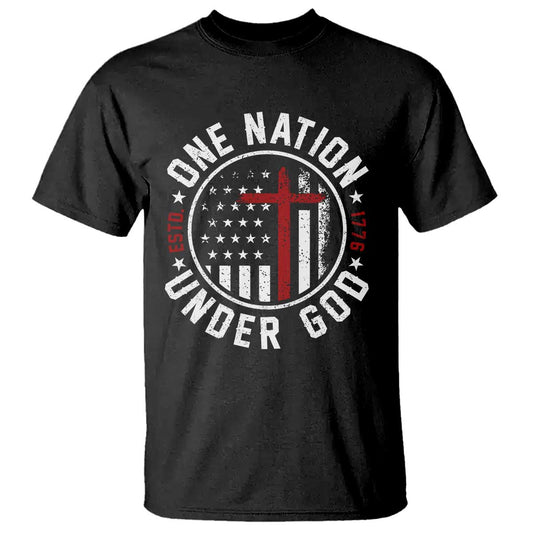 funny-one-nation-under-god-estd-1776-t-shirt-4th-of-july-patriotic-christian