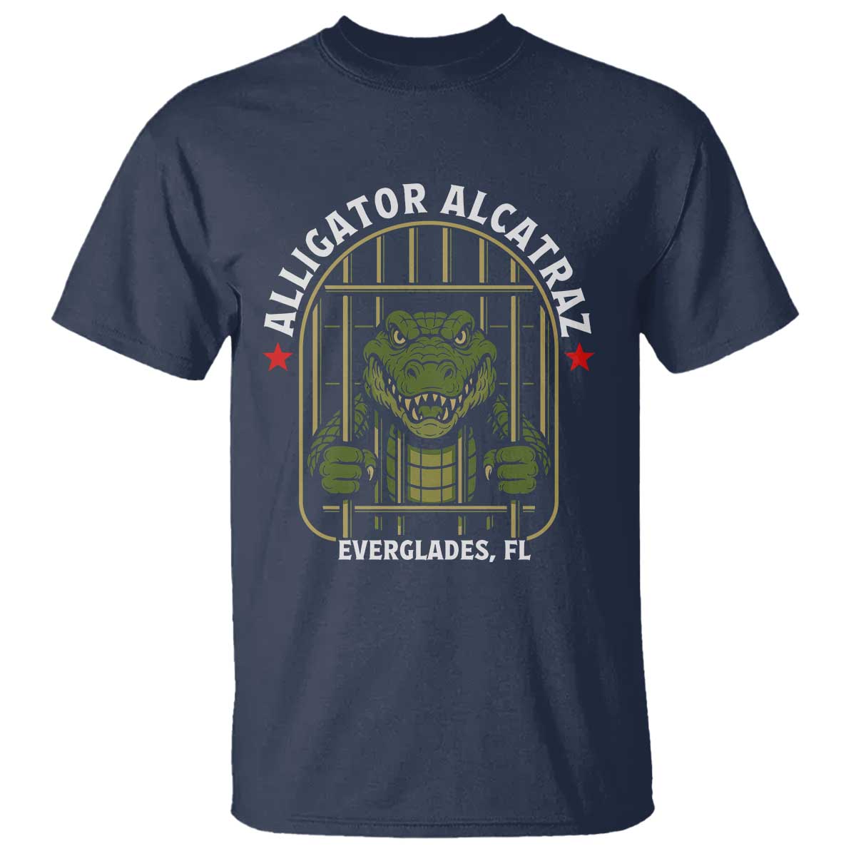 funny-aligator-alcatraz-everglades-t-shirt-alligator-prison-alligatraz-meme