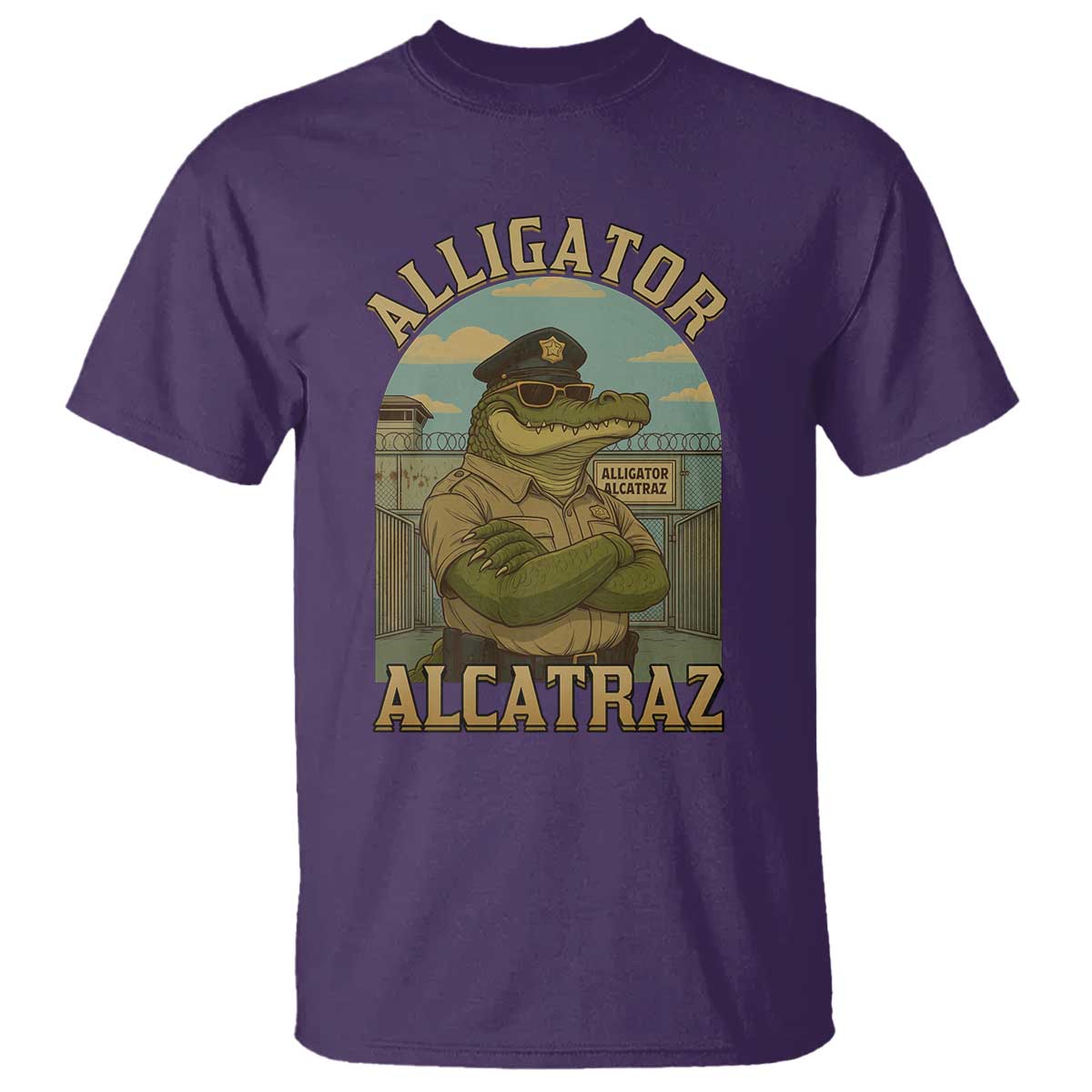 funny-aligator-alcatraz-everglades-t-shirt-police-alligator-alligatraz-meme