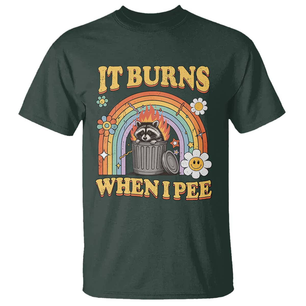 funny-it-burns-when-i-pee-t-shirt-sarcastic-burning-racoon-meme