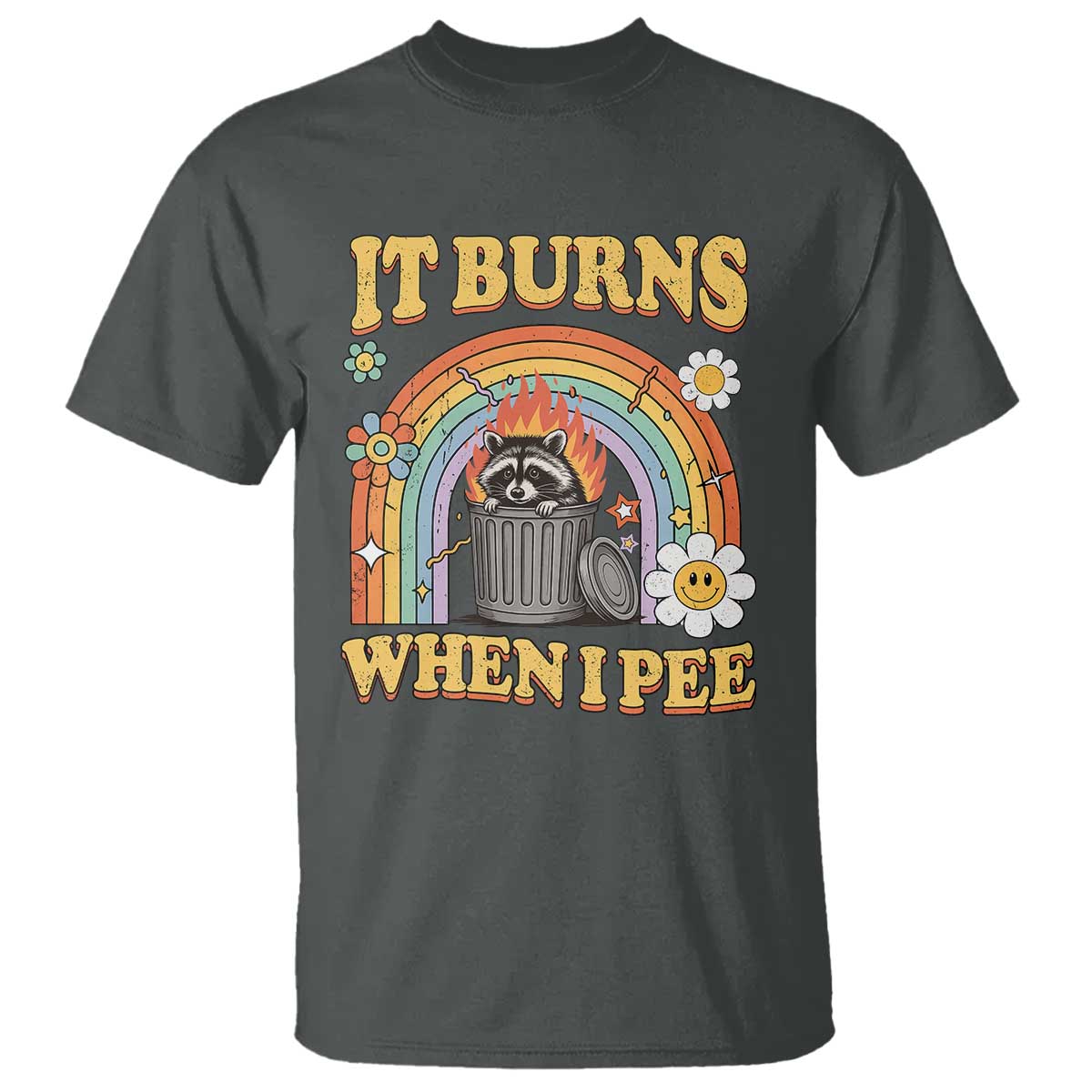 funny-it-burns-when-i-pee-t-shirt-sarcastic-burning-racoon-meme