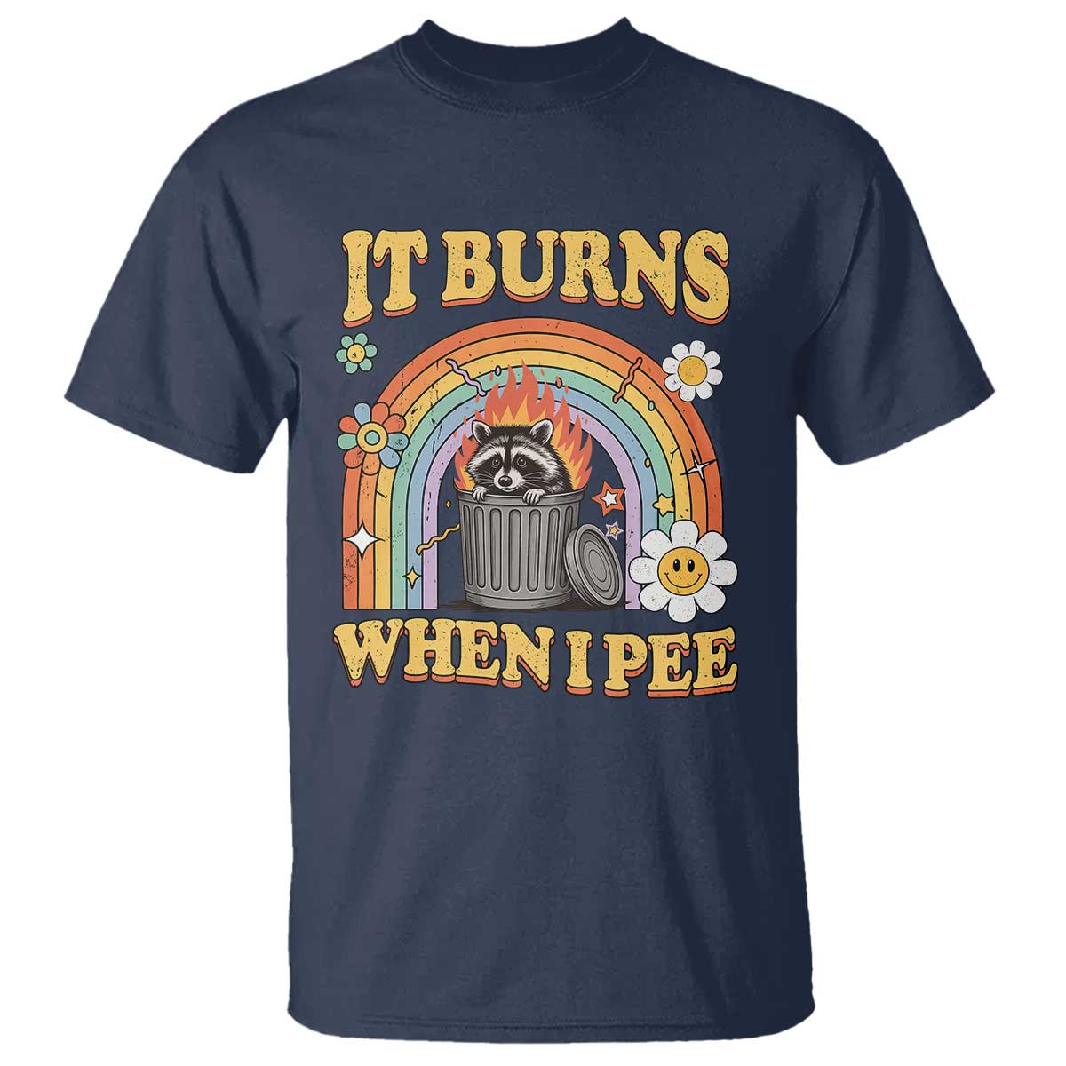 funny-it-burns-when-i-pee-t-shirt-sarcastic-burning-racoon-meme