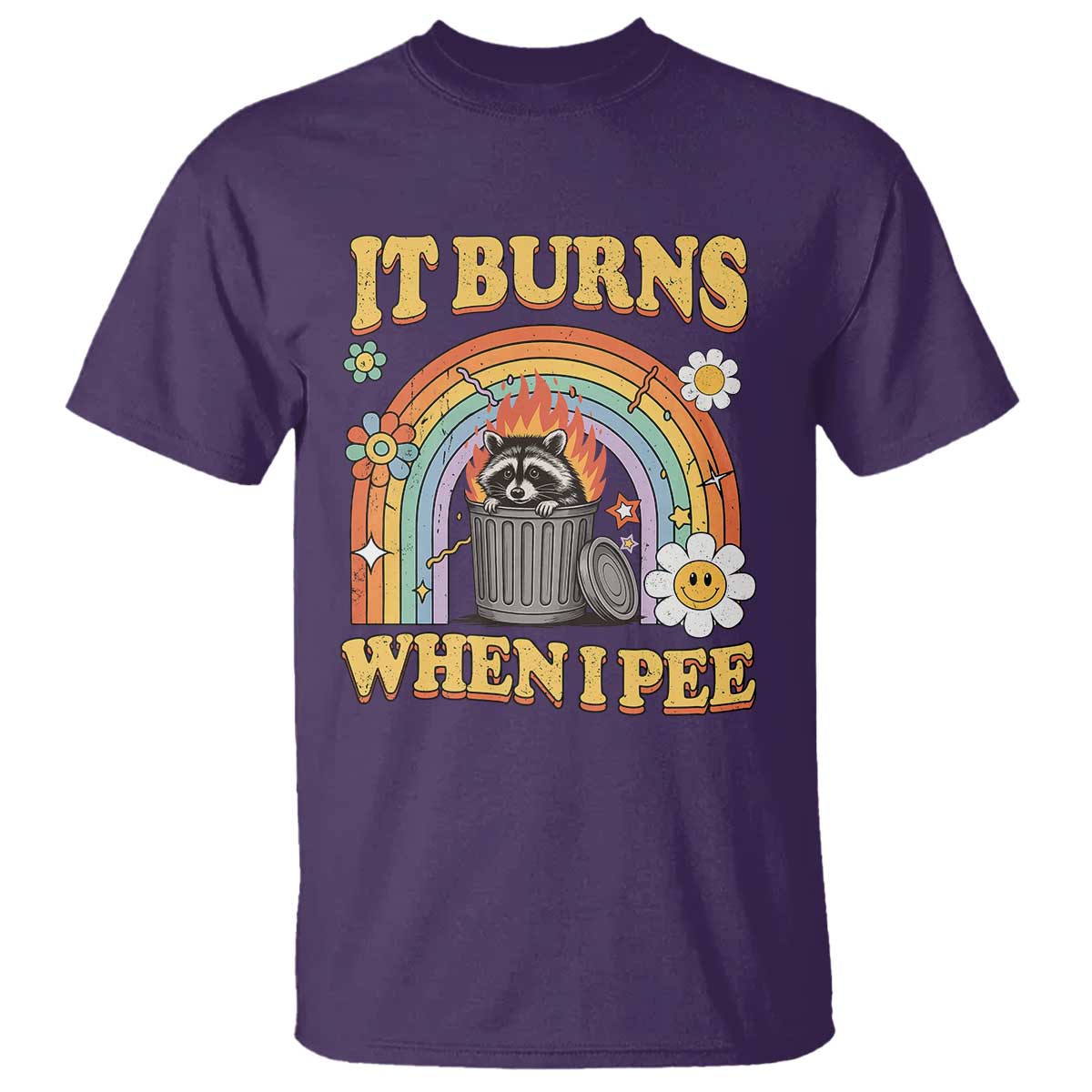 funny-it-burns-when-i-pee-t-shirt-sarcastic-burning-racoon-meme