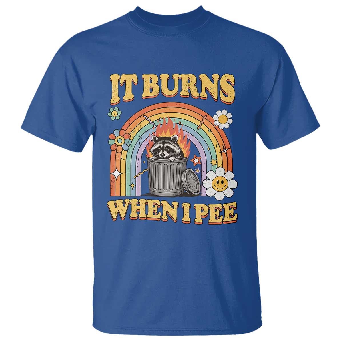 funny-it-burns-when-i-pee-t-shirt-sarcastic-burning-racoon-meme
