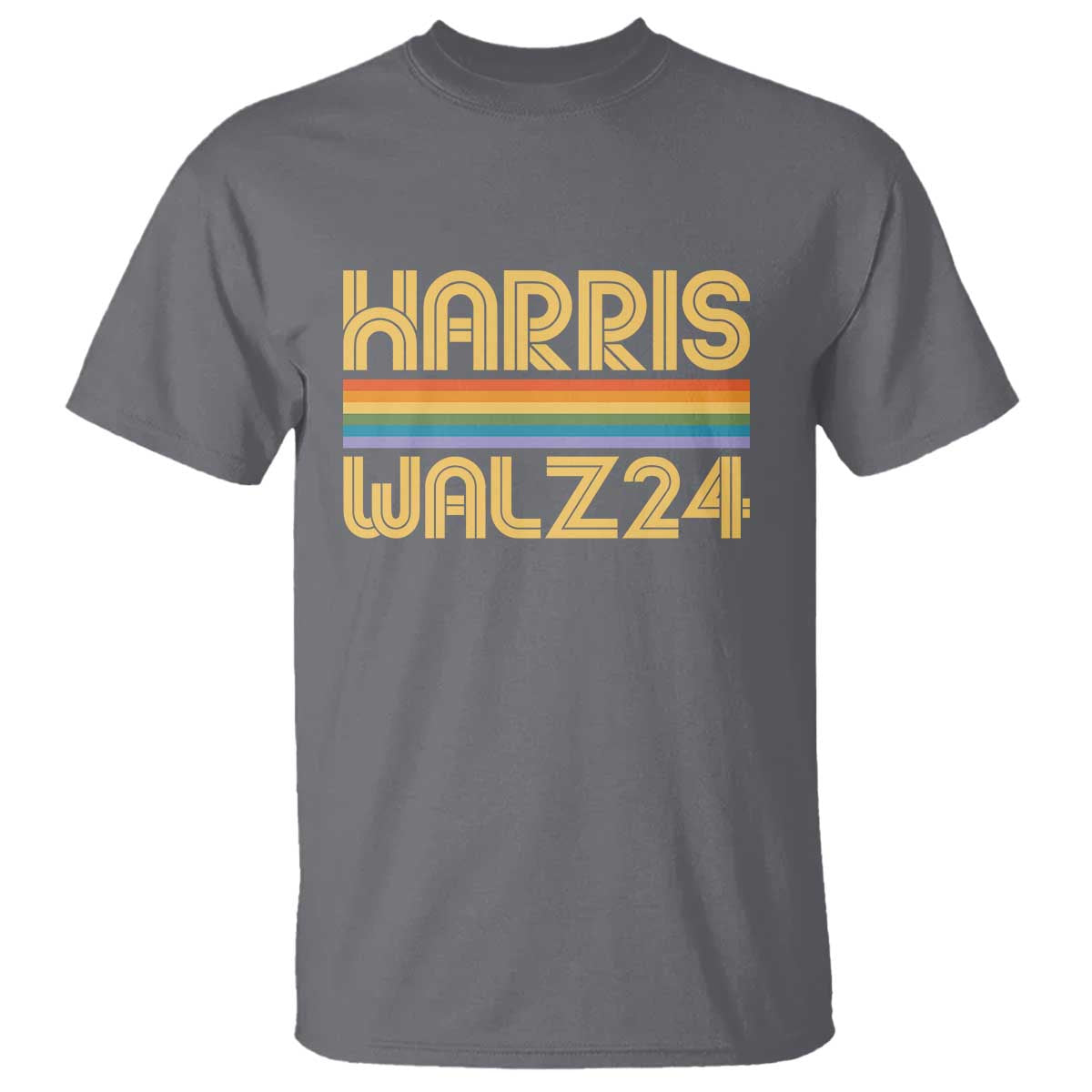 harris-walz24-t-shirt-retro-rainbow-stripes-lgbt-flag-us-presidential-election-2024