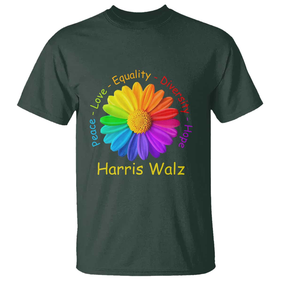 harris-walz-2024-t-shirt-peace-love-equality-diversity-hope-rainbow-flower