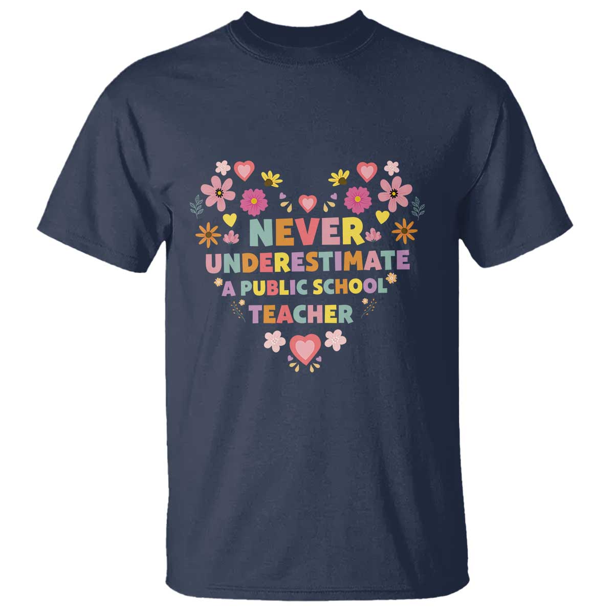 harris-walz-supporter-t-shirt-never-underestimate-a-public-school-teacher-flower-heart