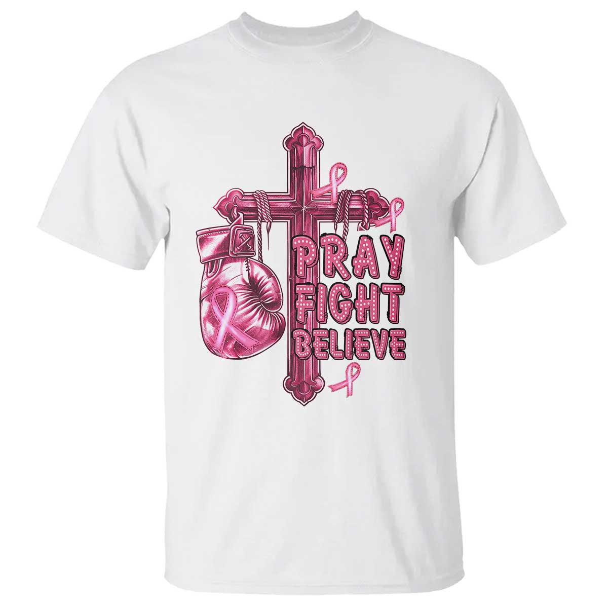 breast-cancer-awareness-t-shirt-pray-fight-believe-boxing-glove-cross-pink-ribbon