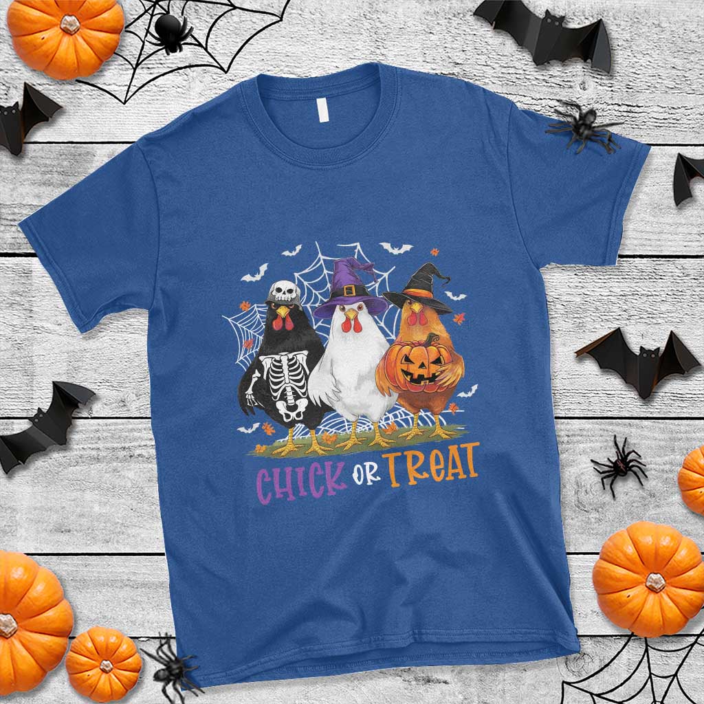 funny-halloween-t-shirt-chick-or-treat-chicken-farm-witches-skeleton
