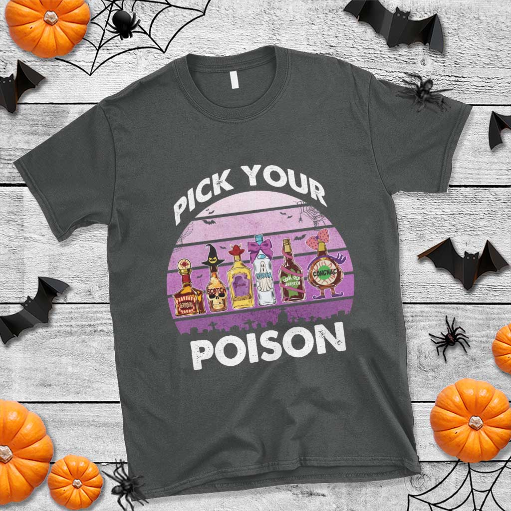 funny-halloween-t-shirt-pick-your-poison-wine-bottles-witch