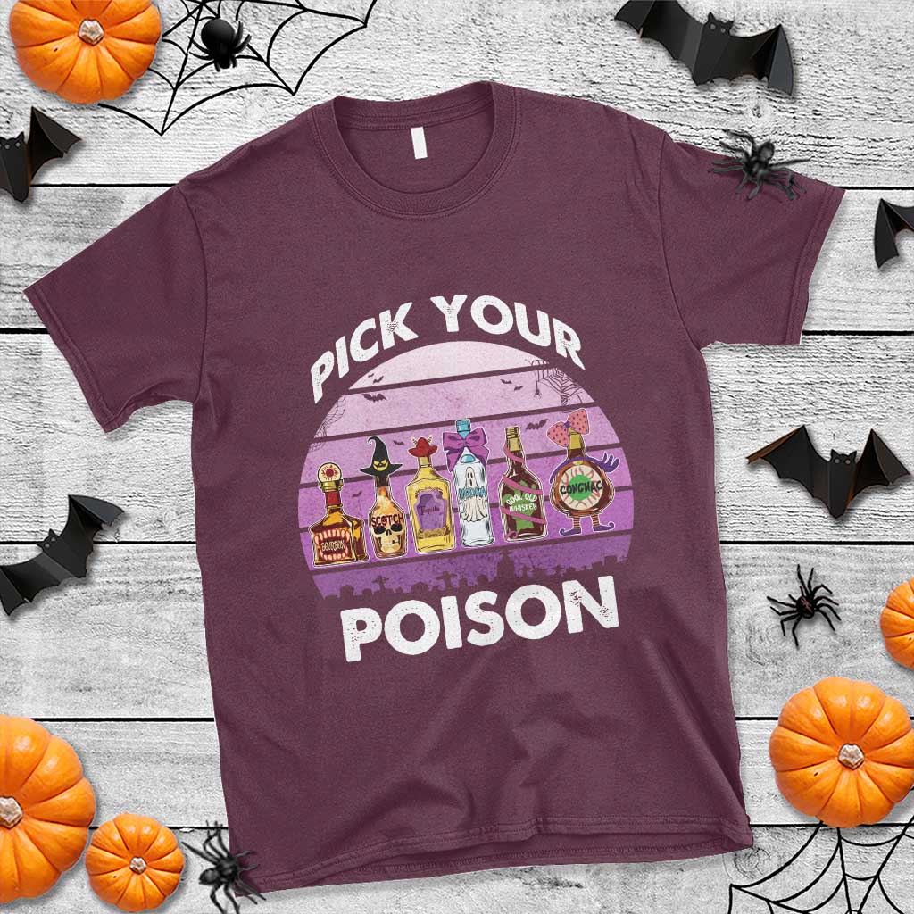 funny-halloween-t-shirt-pick-your-poison-wine-bottles-witch