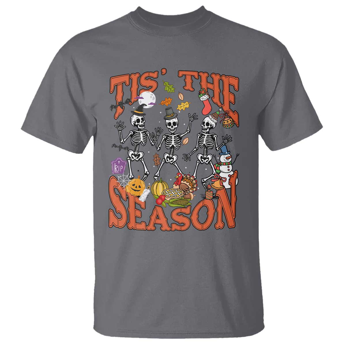 funny-hallothankmas-t-shirt-tis-the-season-halloween-thanksgiving-christmas-skeleton