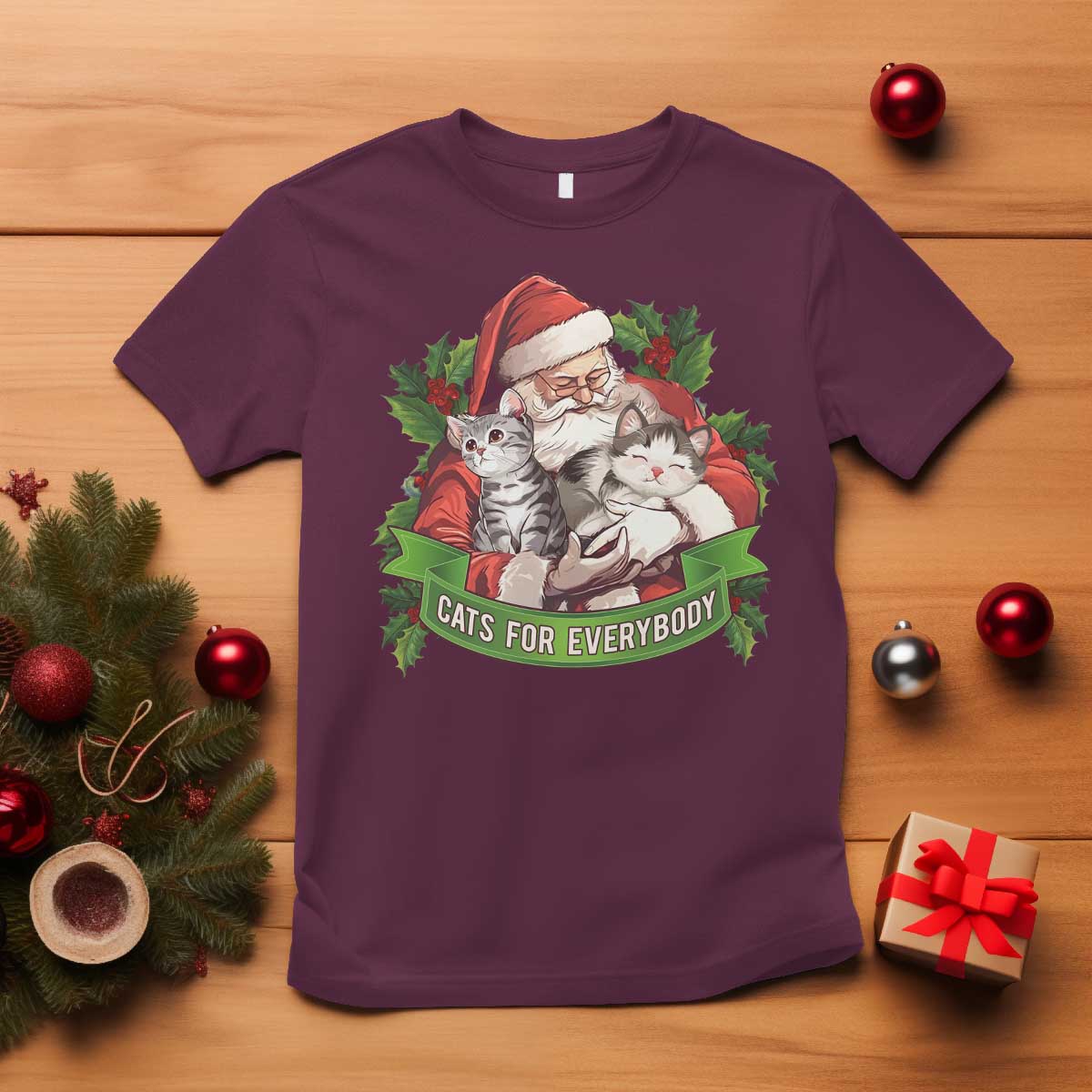 christmas-cats-owner-t-shirt-cats-for-everybody-vintage-santa-mistletoe