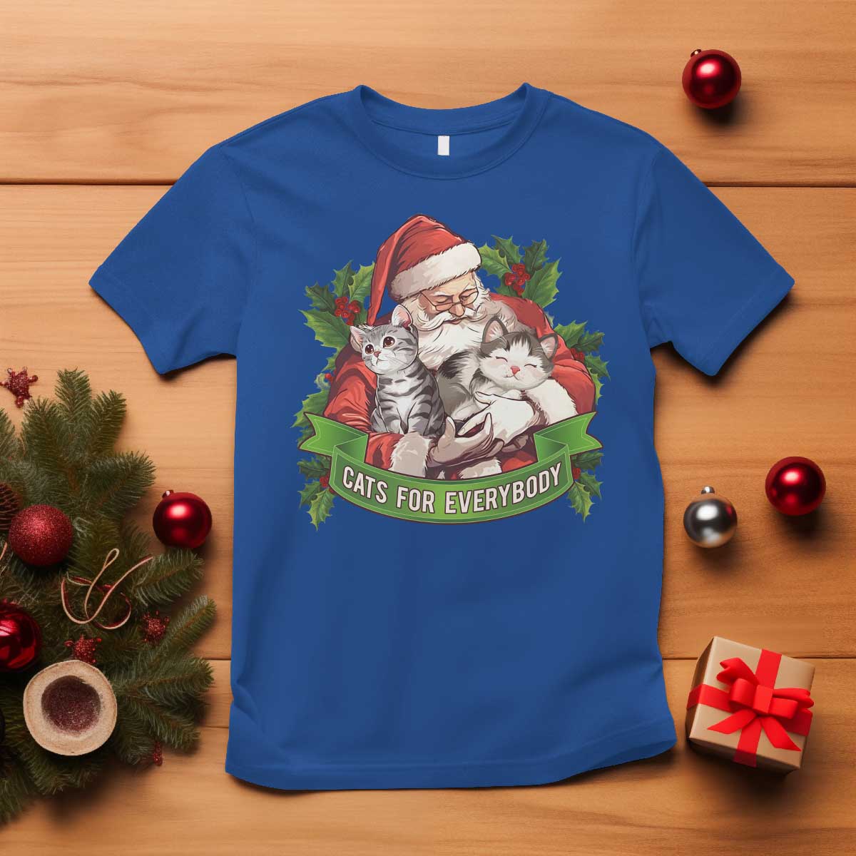christmas-cats-owner-t-shirt-cats-for-everybody-vintage-santa-mistletoe