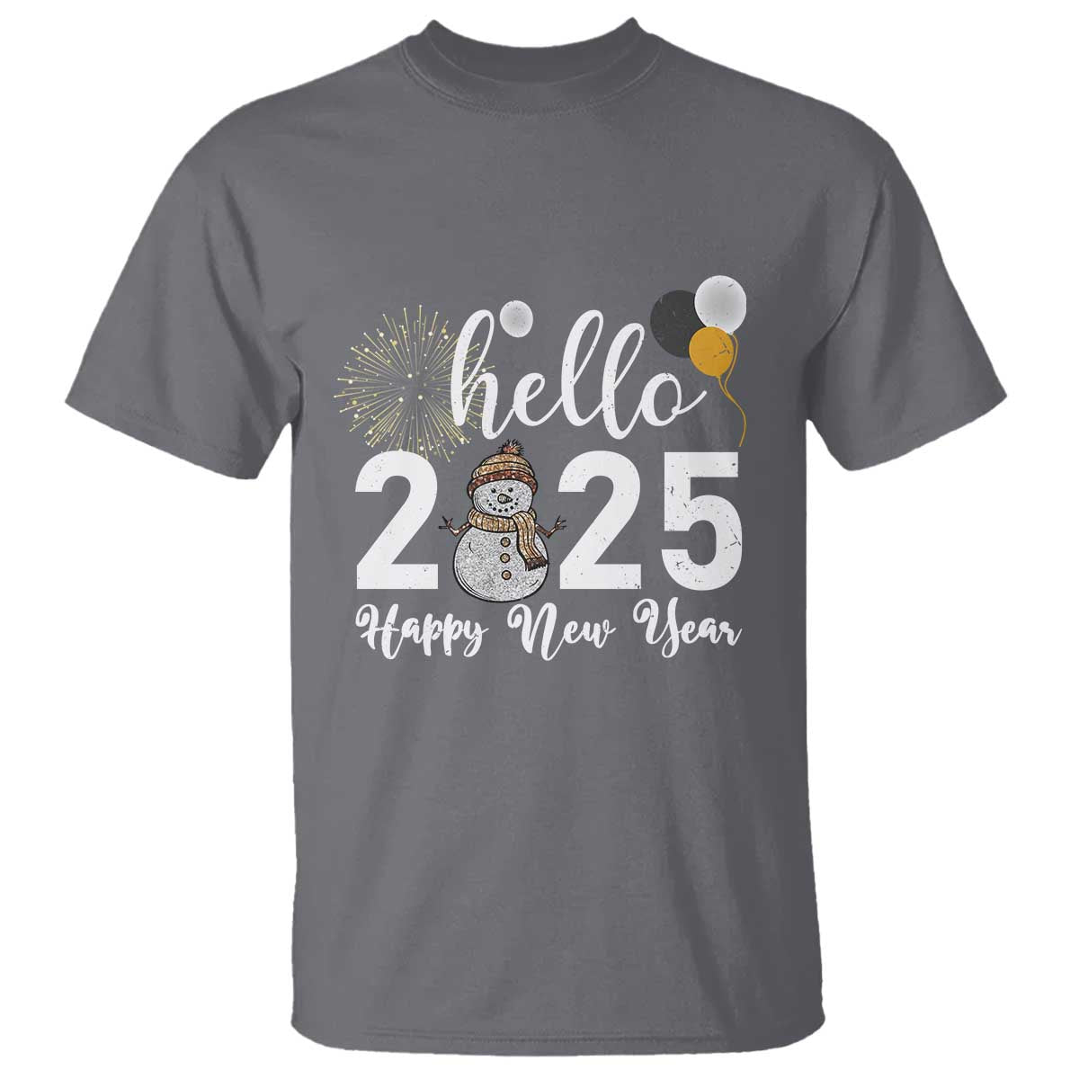 hello-2025-happy-new-year-t-shirt-snowman-firework-new-years-eve