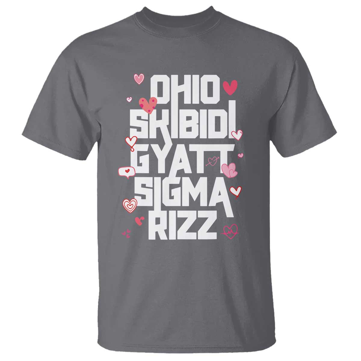 funny-skibidi-rizz-gyatt-ohio-sigma-valentines-day-t-shirt